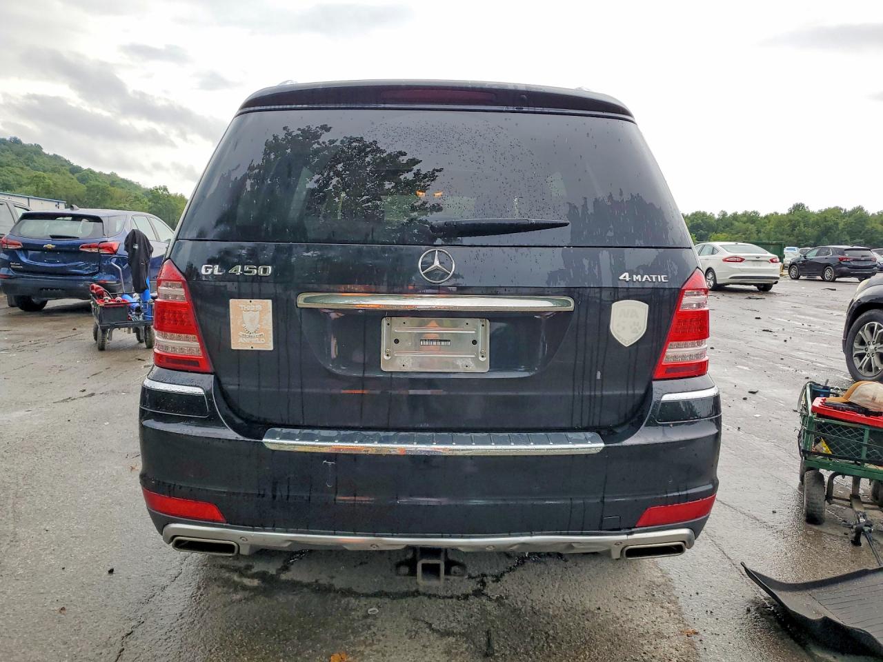 2012 Mercedes-benz Gl 450 4matic Black vin: 4JGBF7BEXCA784576