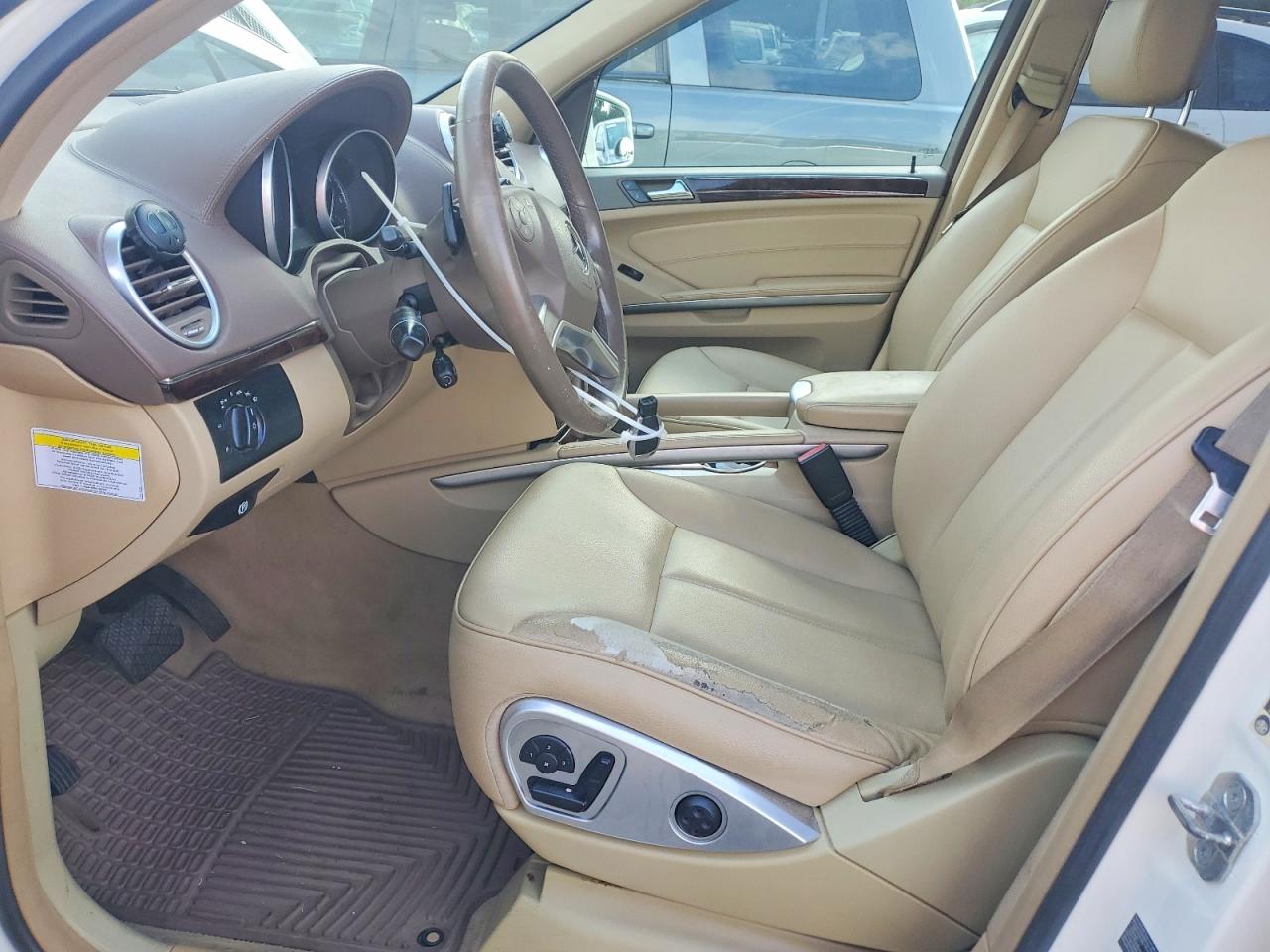 2012 Mercedes-benz Gl 450 4matic White vin: 4JGBF7BEXCA793827