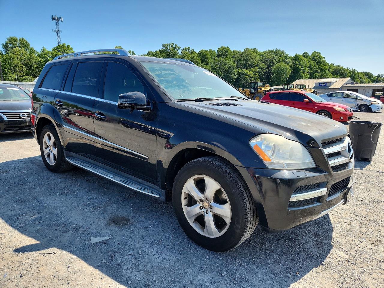 2012 Mercedes-benz Gl 450 4matic Black vin: 4JGBF7BEXCA793939