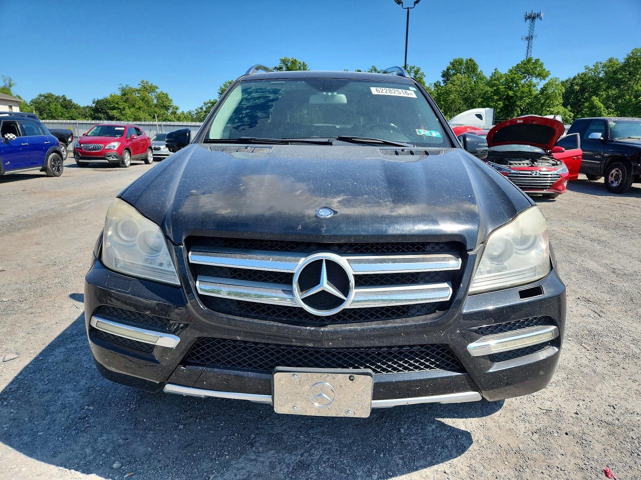 2012 Mercedes-benz Gl 450 4matic Black vin: 4JGBF7BEXCA793939