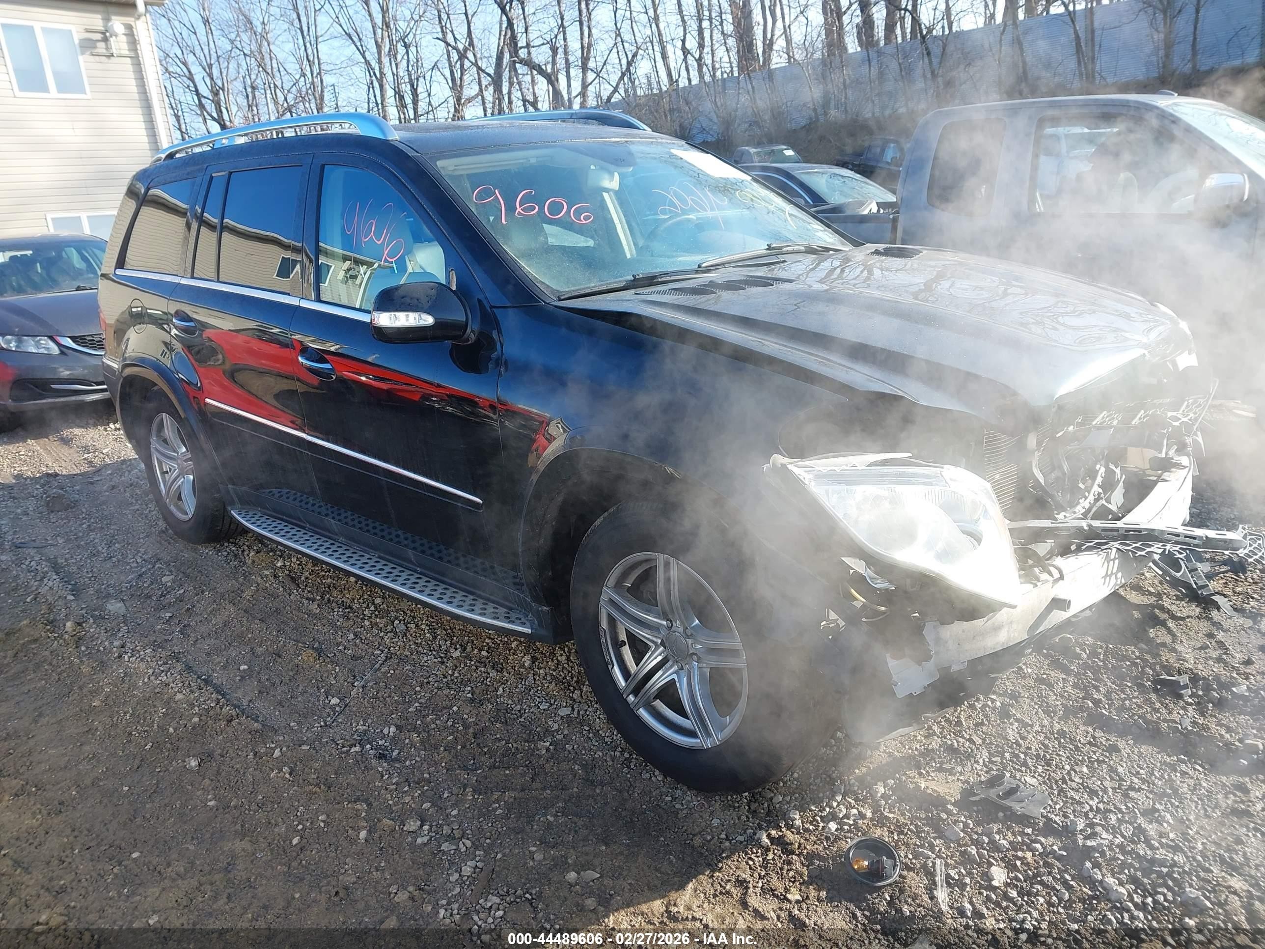 2008 Mercedes-benz Gl 550 4matic Черный vin: 4JGBF86EX8A329296