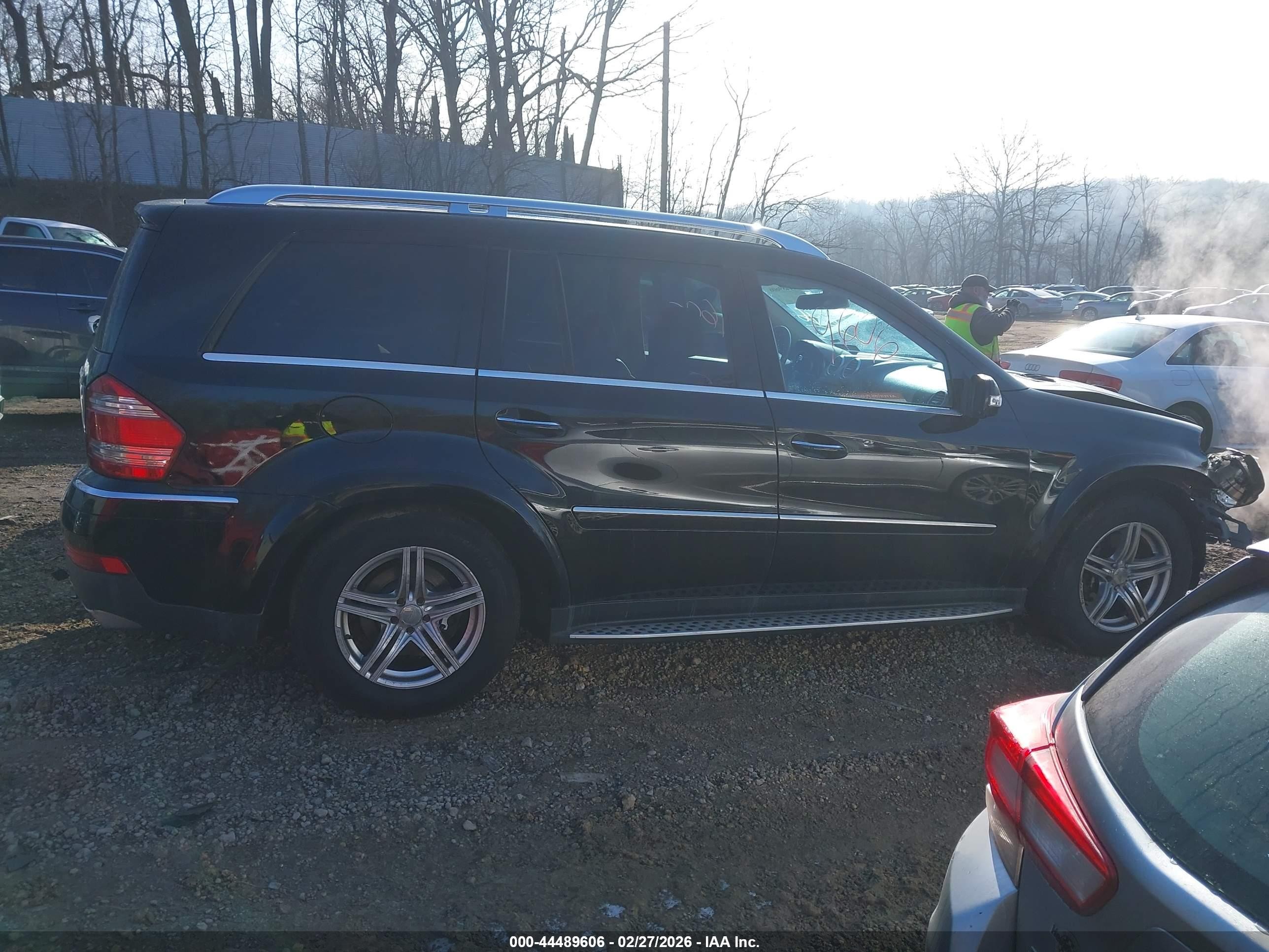 2008 Mercedes-benz Gl 550 4matic Черный vin: 4JGBF86EX8A329296