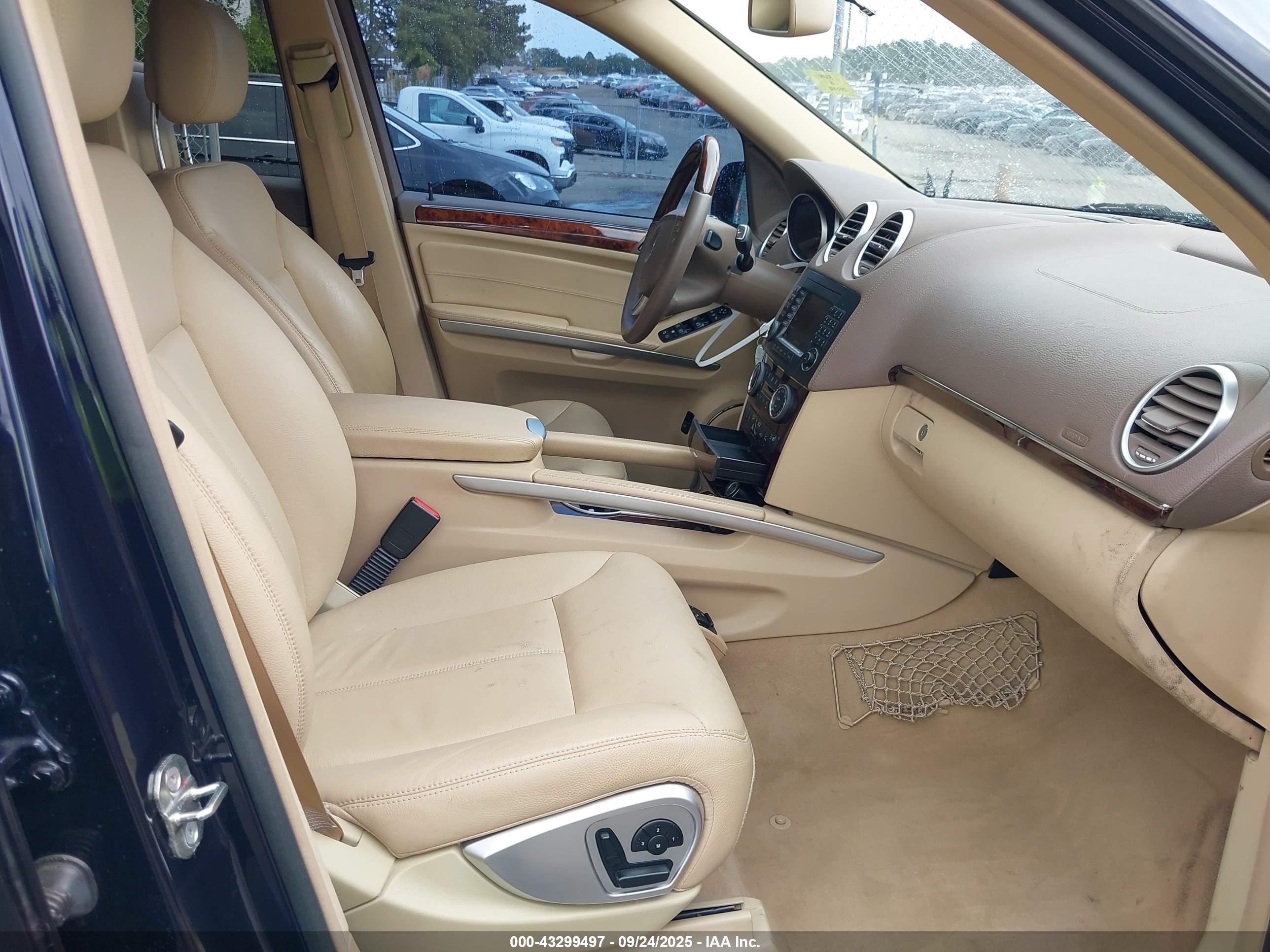 2008 Mercedes-benz Gl 550 4matic Blue vin: 4JGBF86EX8A409486