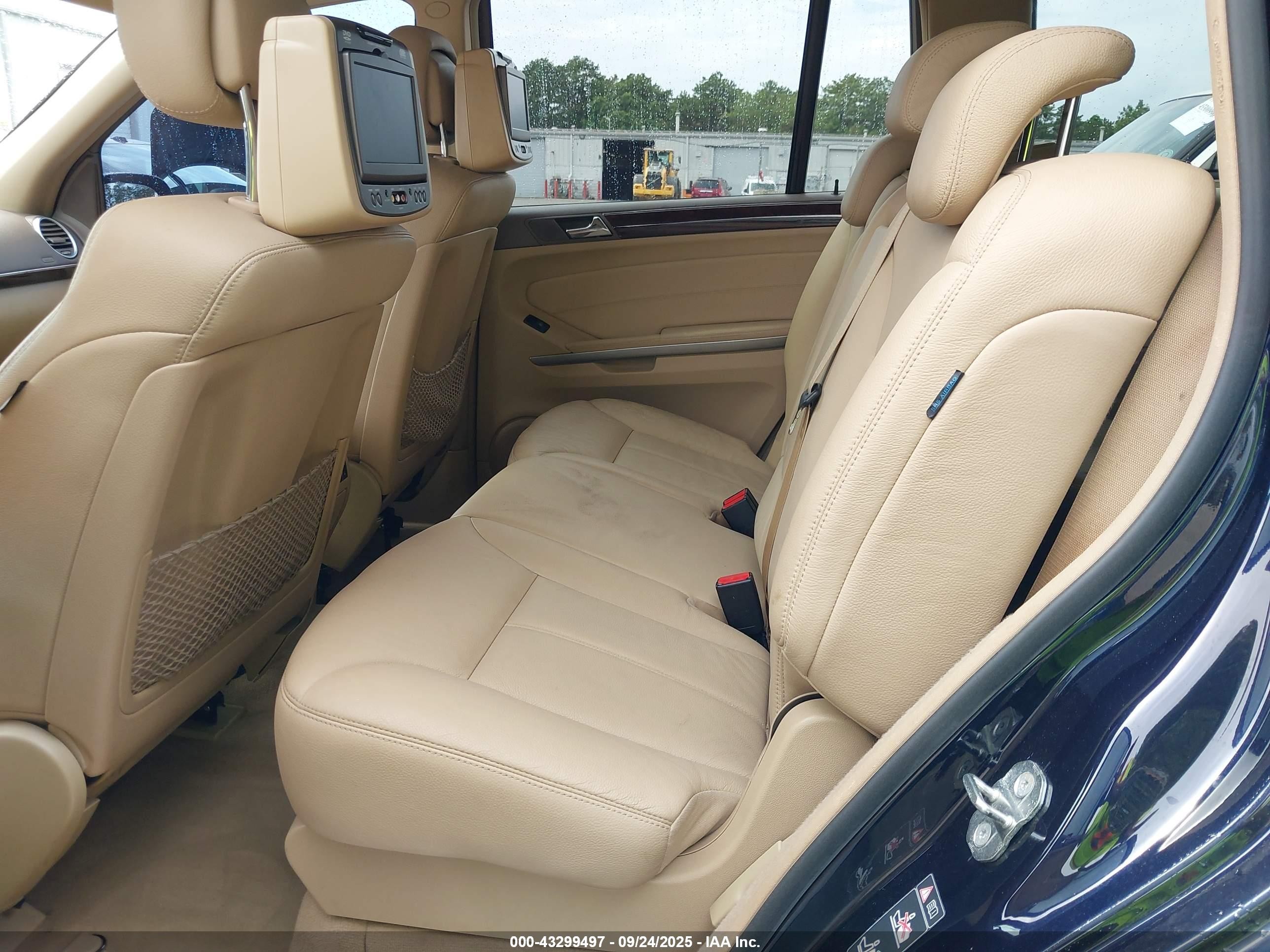 2008 Mercedes-benz Gl 550 4matic Blue vin: 4JGBF86EX8A409486