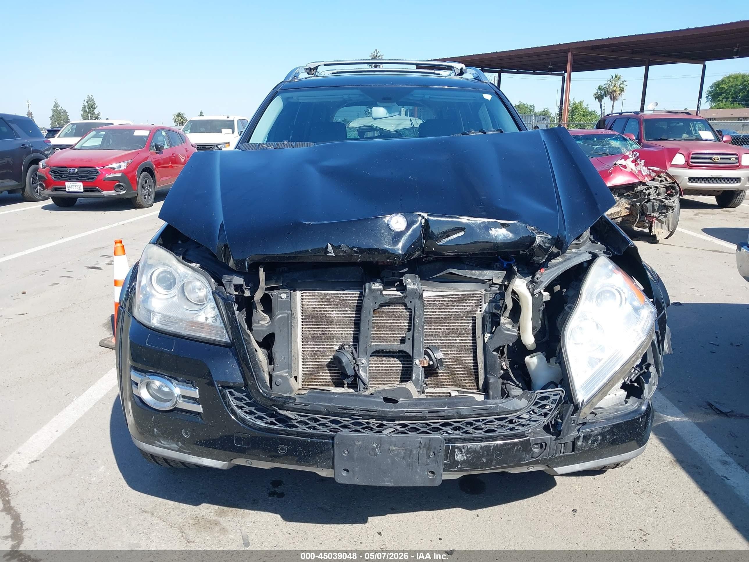 2008 Mercedes-benz Gl 550 4matic Black vin: 4JGBF86EX8A413893
