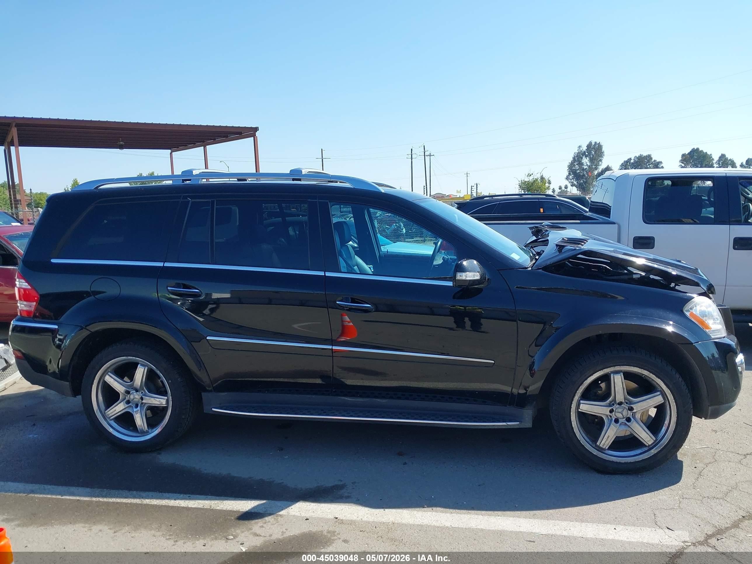 2008 Mercedes-benz Gl 550 4matic Black vin: 4JGBF86EX8A413893
