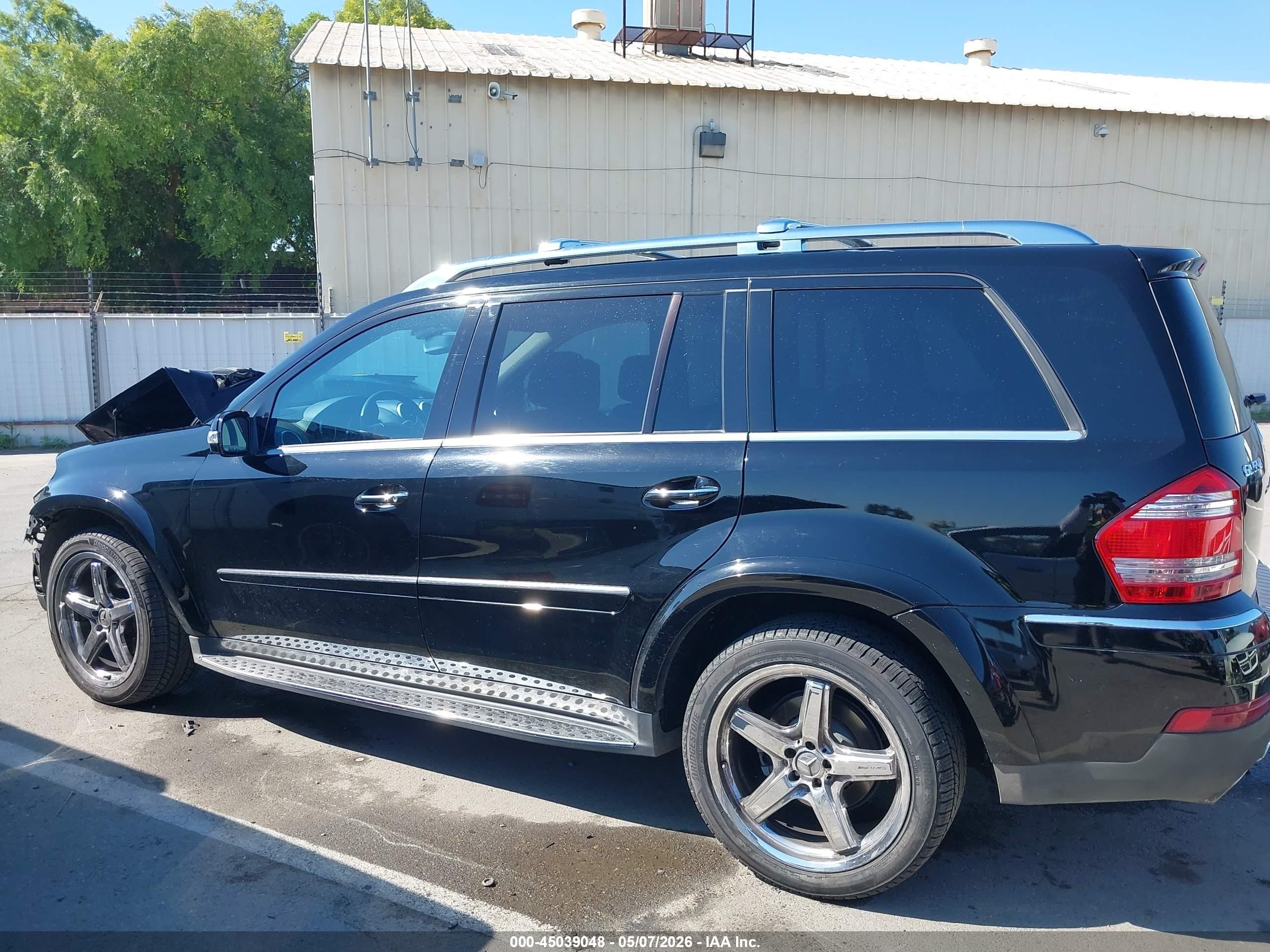 2008 Mercedes-benz Gl 550 4matic Black vin: 4JGBF86EX8A413893