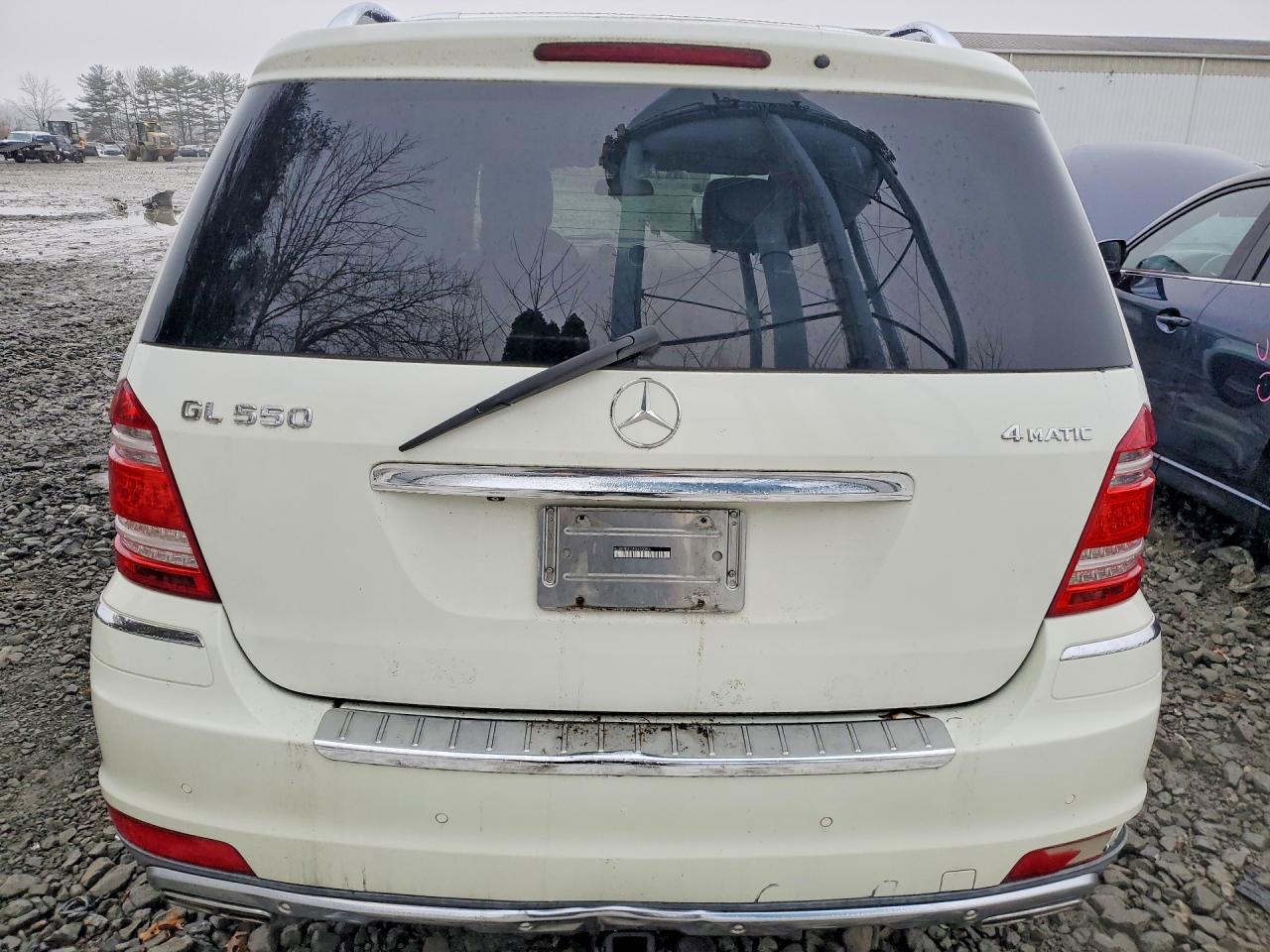 2010 Mercedes-benz Gl 550 4matic Белый vin: 4JGBF8GE0AA603383