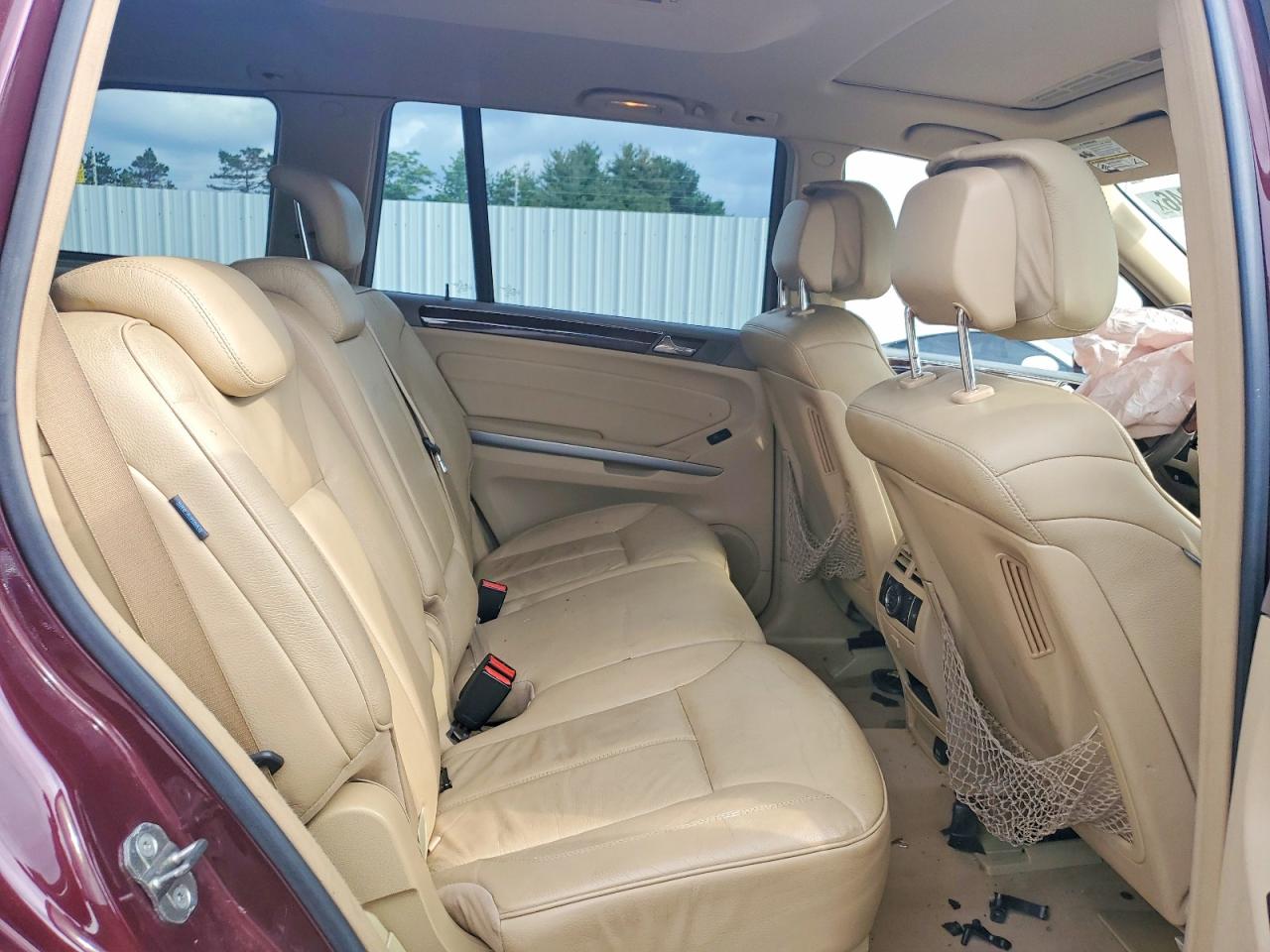 2010 Mercedes-benz Gl 550 4matic Burgundy vin: 4JGBF8GE2AA535863