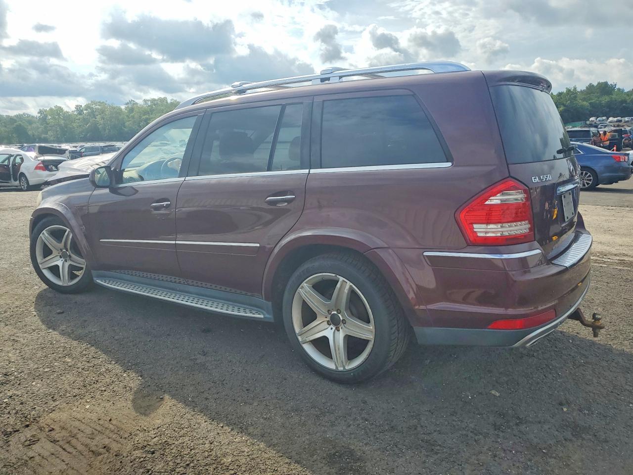2010 Mercedes-benz Gl 550 4matic Burgundy vin: 4JGBF8GE2AA535863