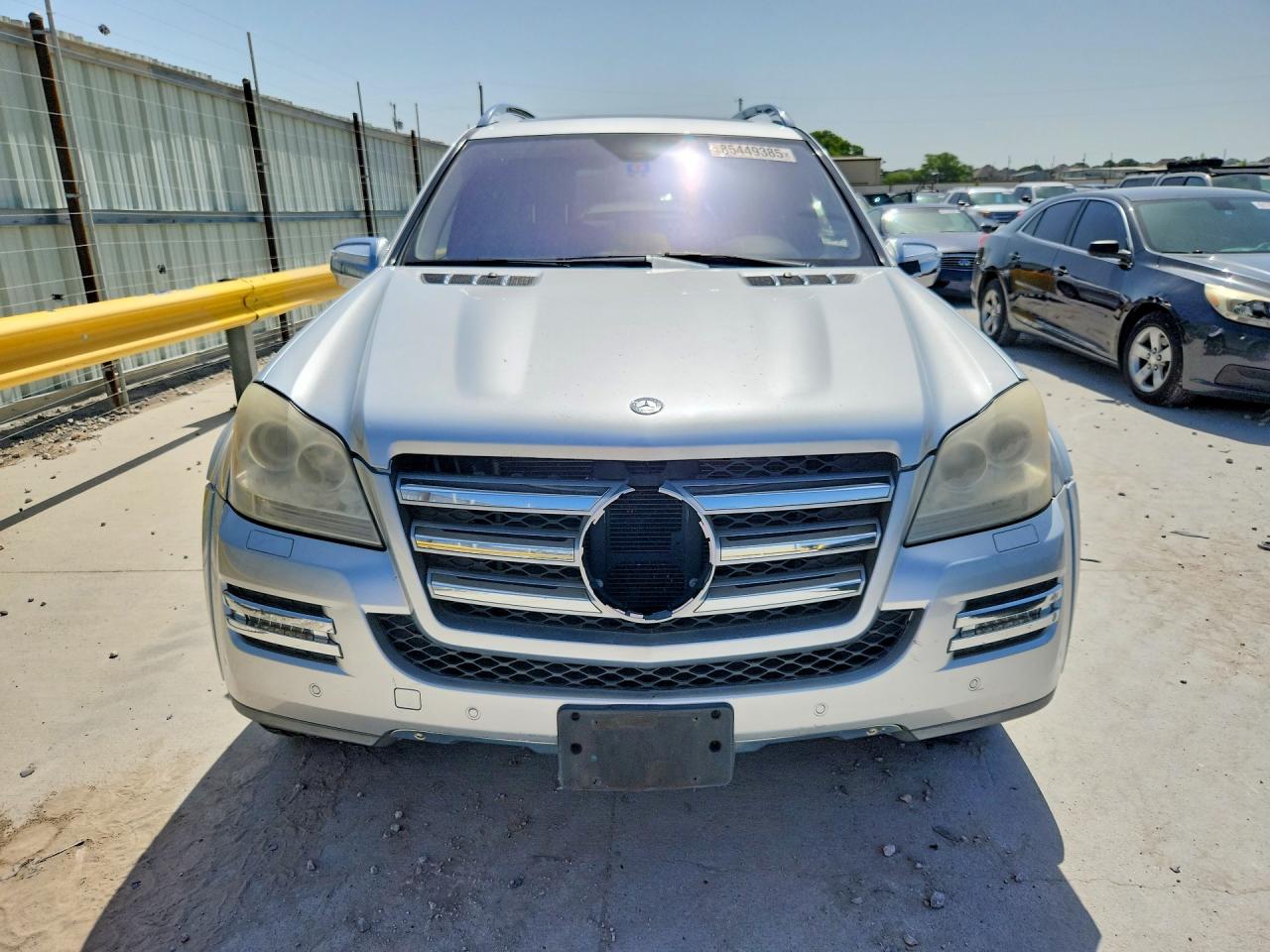 2010 Mercedes-benz Gl 550 4matic Silver vin: 4JGBF8GE2AA623652