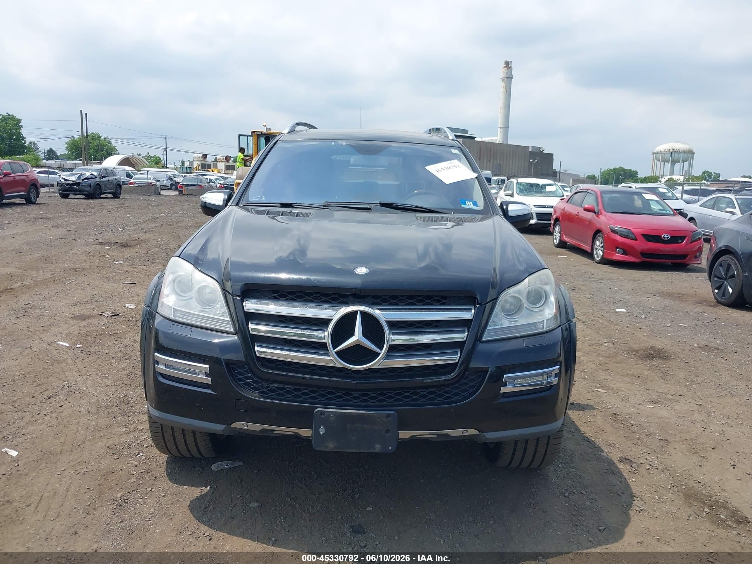 2010 Mercedes-benz Gl 550 4matic Black vin: 4JGBF8GE3AA623210