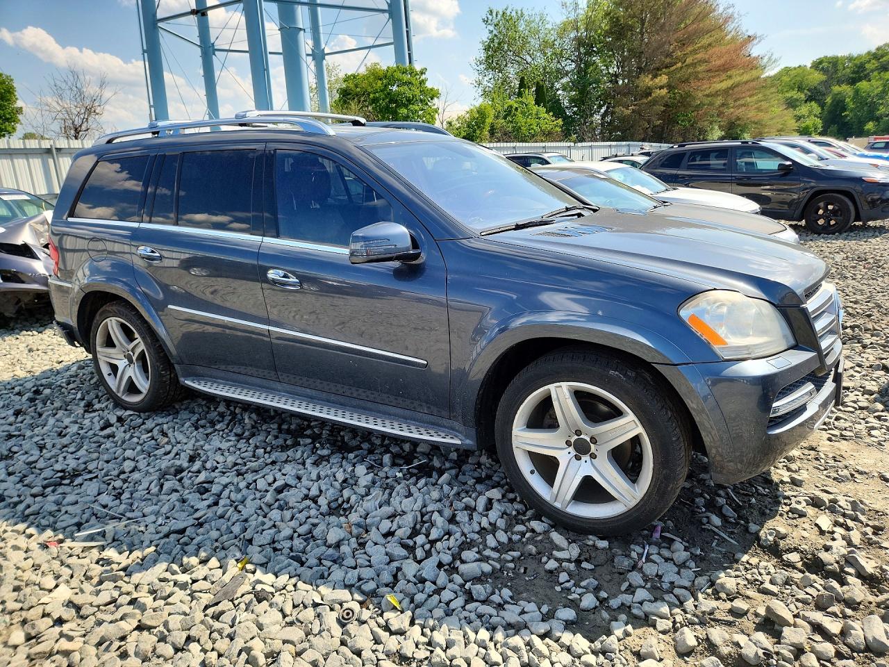 2011 Mercedes-benz Gl 550 4matic Gray vin: 4JGBF8GE3BA654667