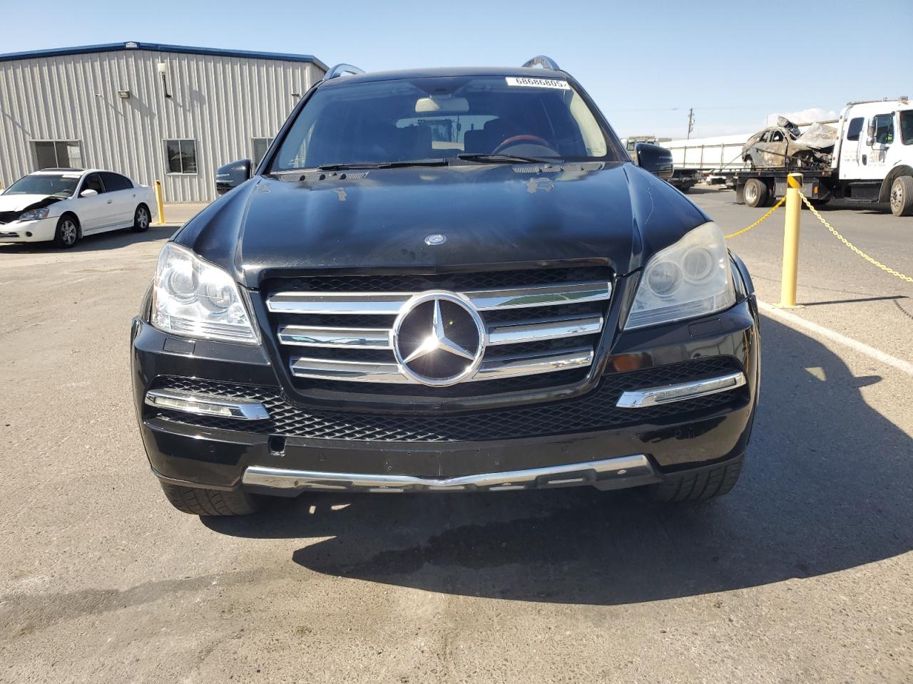 2012 Mercedes-benz Gl 550 4matic Черный vin: 4JGBF8GE3CA780125