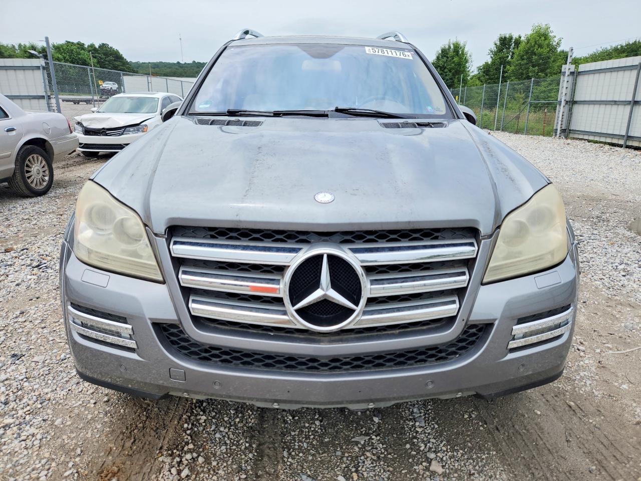 2010 Mercedes-benz Gl 550 4matic Gray vin: 4JGBF8GE6AA616073