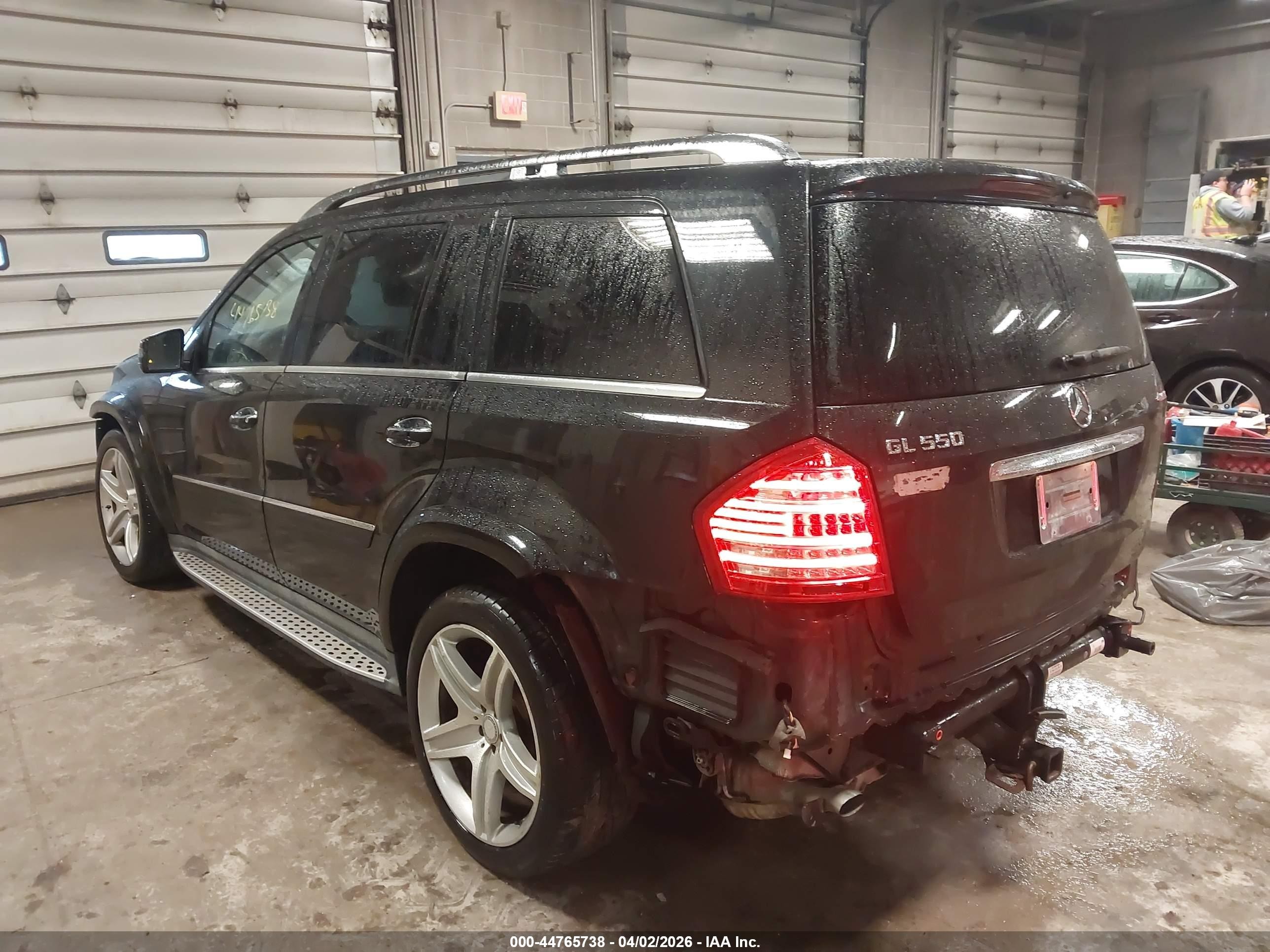 2011 Mercedes-benz Gl 550 4matic Black vin: 4JGBF8GE6BA705384