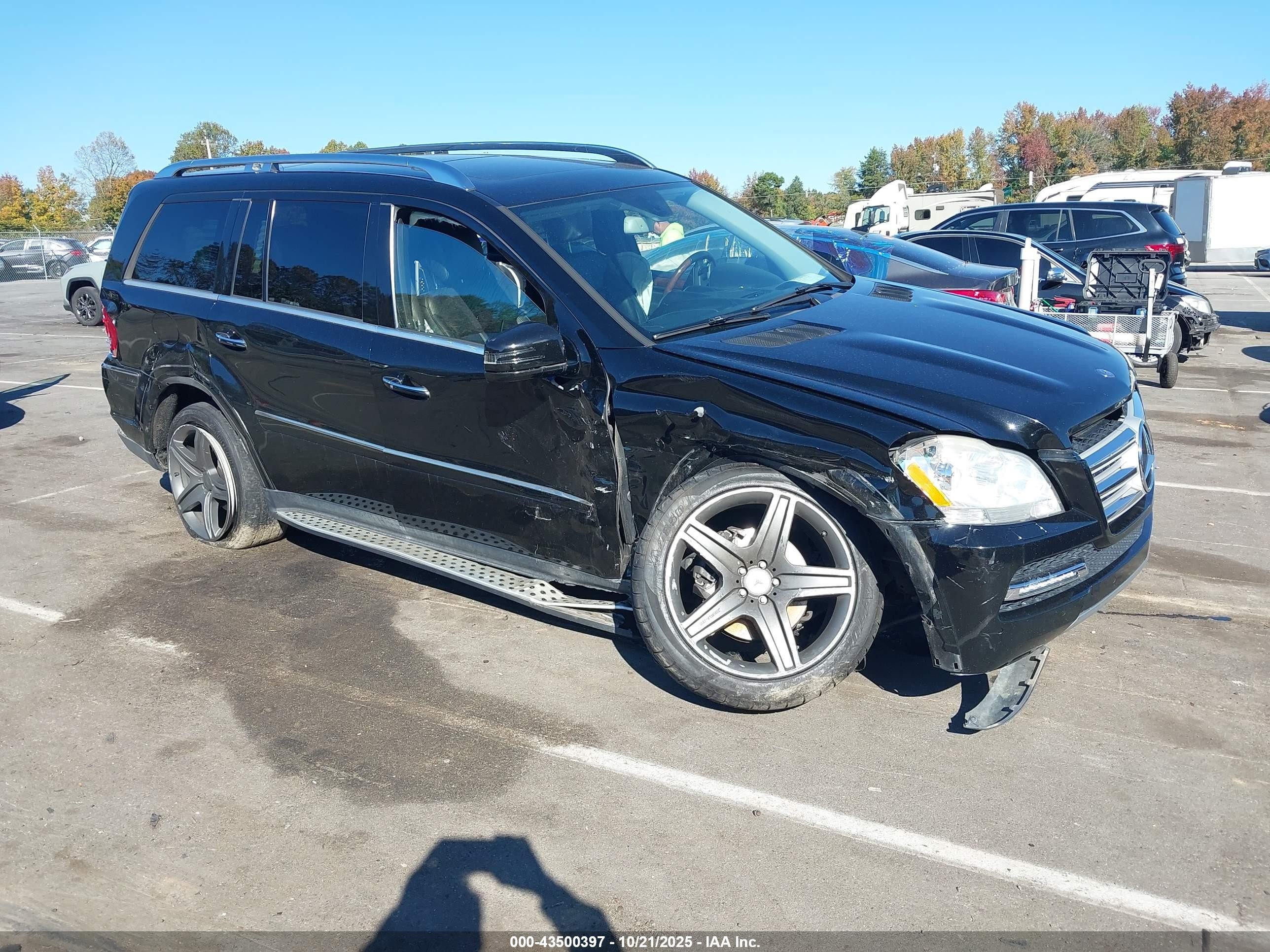 2011 Mercedes-benz Gl 550 4matic Black vin: 4JGBF8GE7BA726034