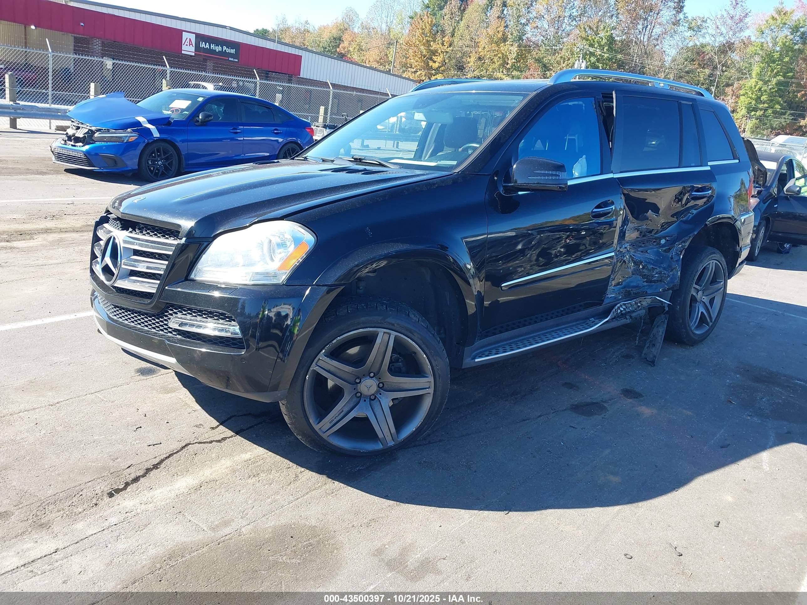2011 Mercedes-benz Gl 550 4matic Black vin: 4JGBF8GE7BA726034