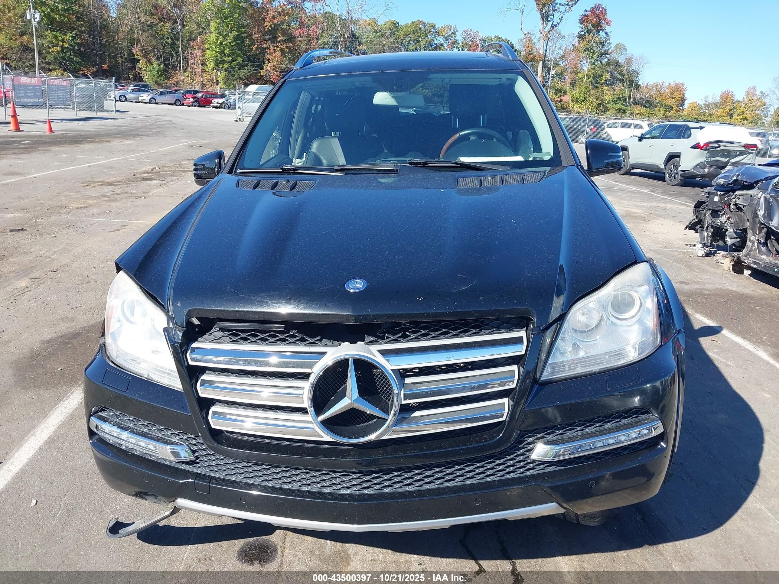 2011 Mercedes-benz Gl 550 4matic Black vin: 4JGBF8GE7BA726034