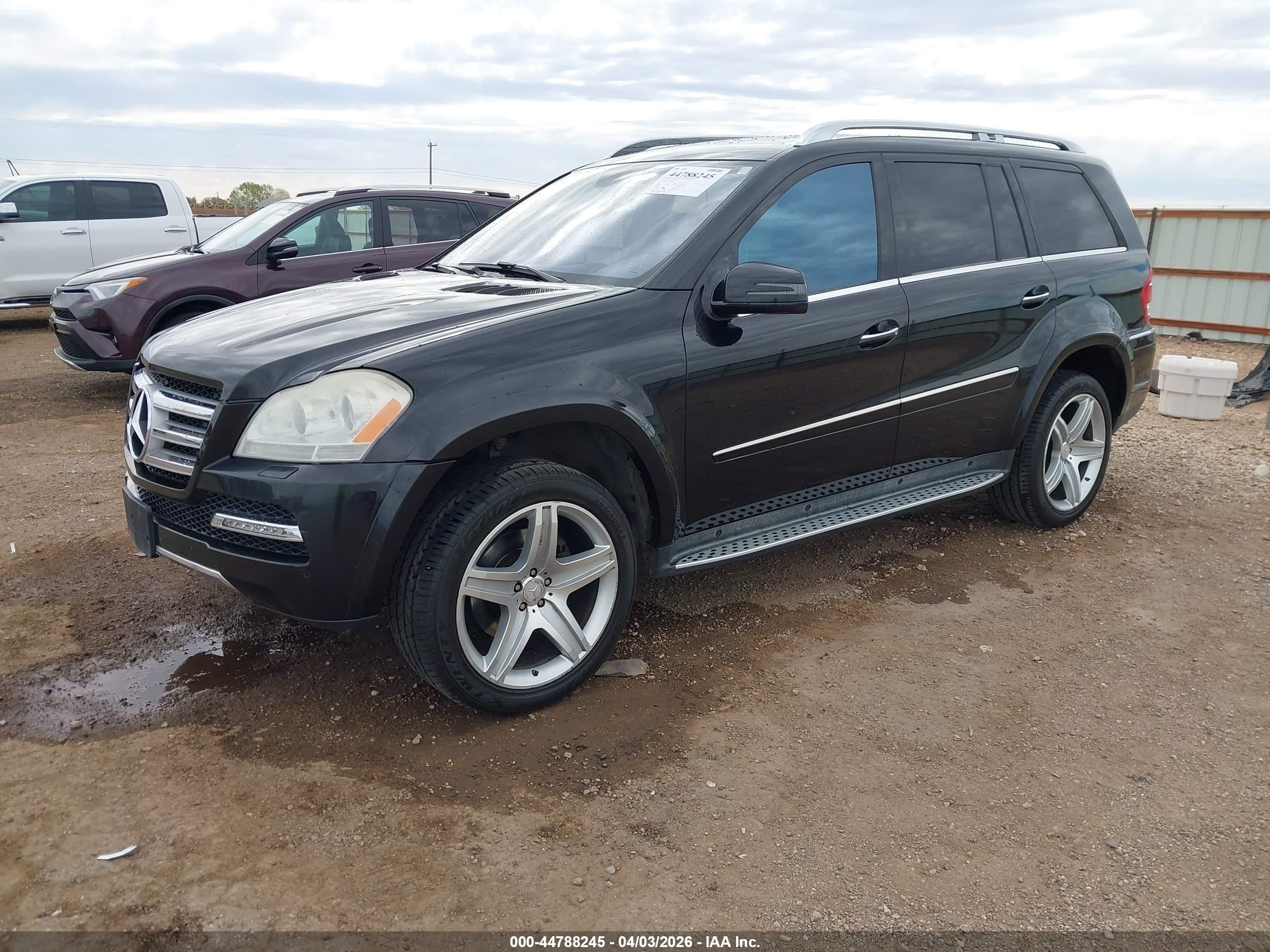 2011 Mercedes-benz Gl 550 4matic Black vin: 4JGBF8GE9BA707016