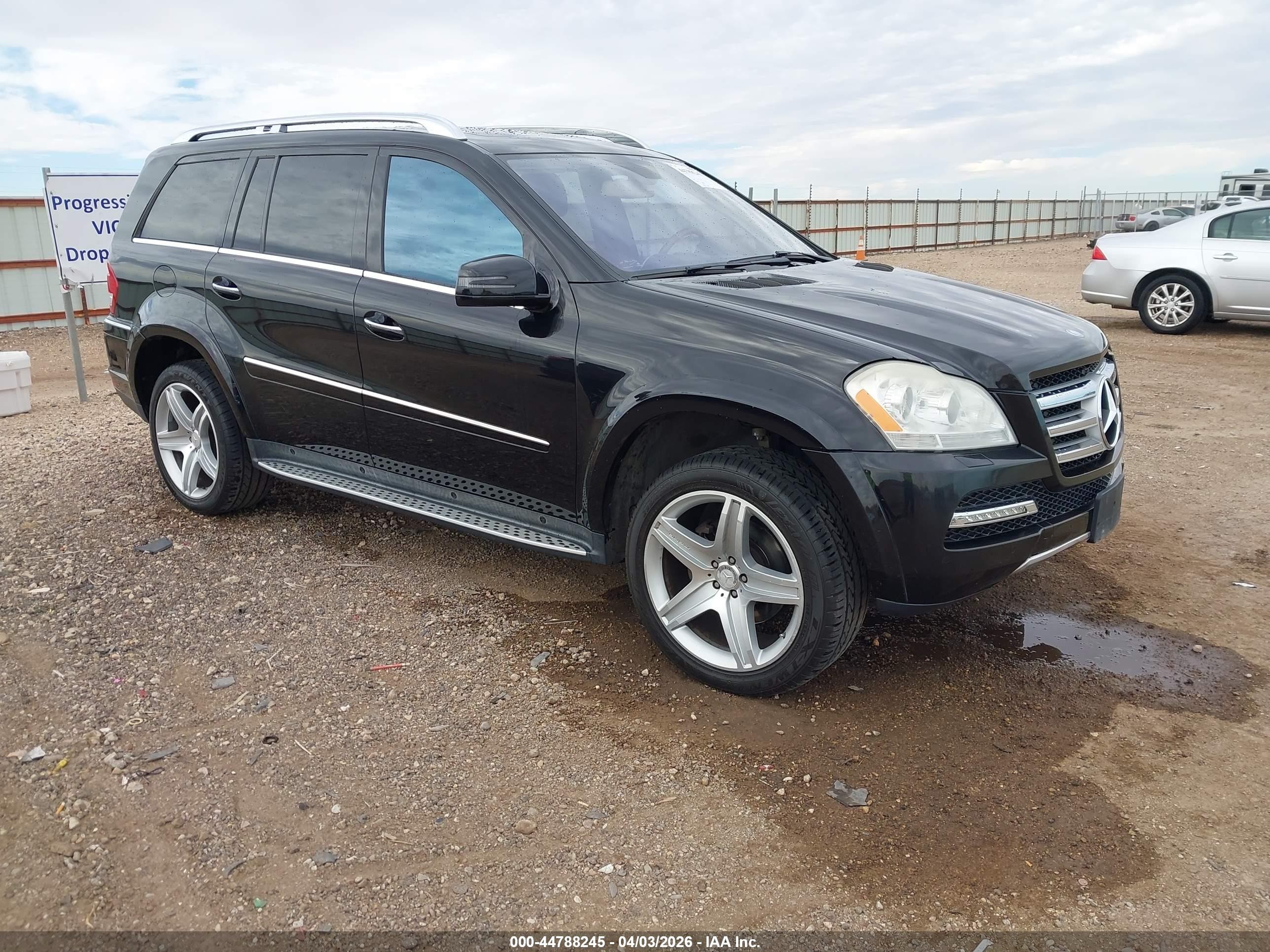 2011 Mercedes-benz Gl 550 4matic Black vin: 4JGBF8GE9BA707016