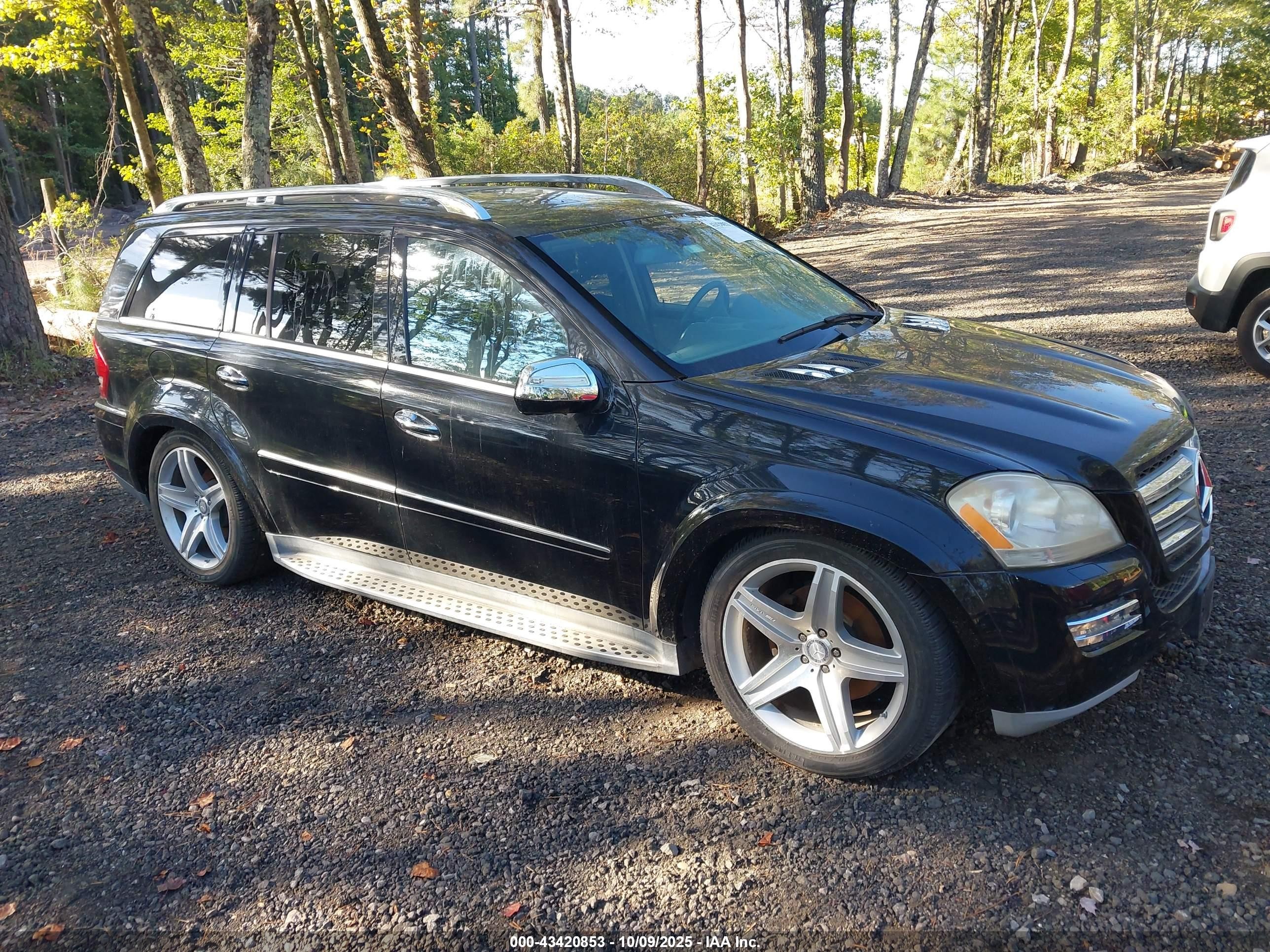2010 Mercedes-benz Gl 550 4matic Черный vin: 4JGBF8GEXAA583692