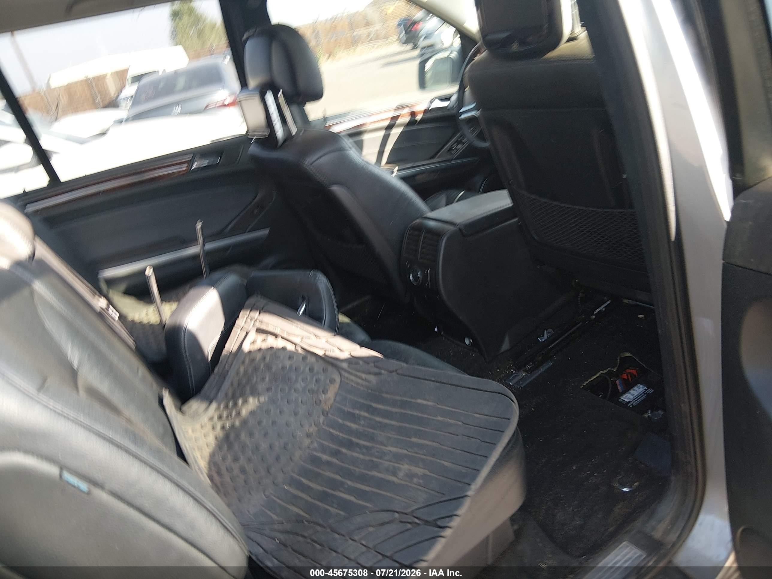 2011 Mercedes-benz Gl 550 4matic Blue vin: 4JGBF8GEXBA683082