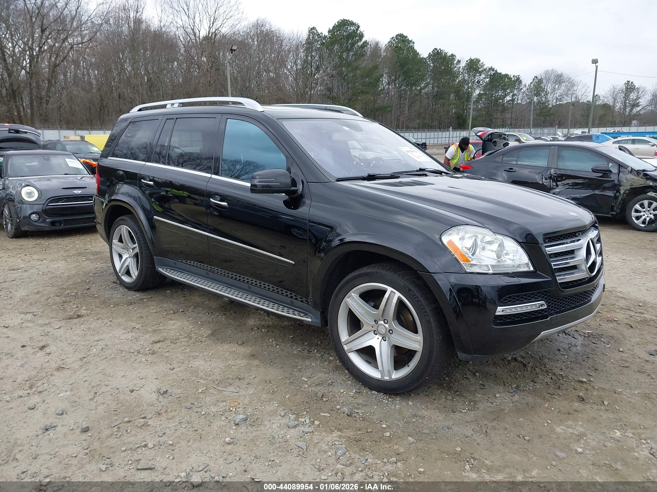 2011 Mercedes-benz Gl 550 4matic Black vin: 4JGBF8GEXBA750019