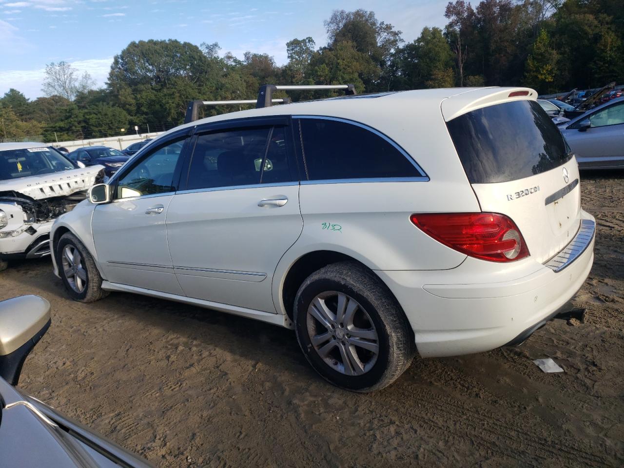 2008 Mercedes-benz R 320 Cdi White vin: 4JGCB22E28A087686