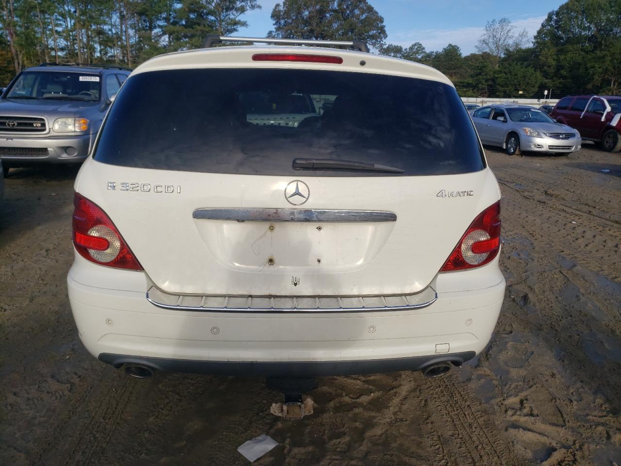 2008 Mercedes-benz R 320 Cdi White vin: 4JGCB22E28A087686