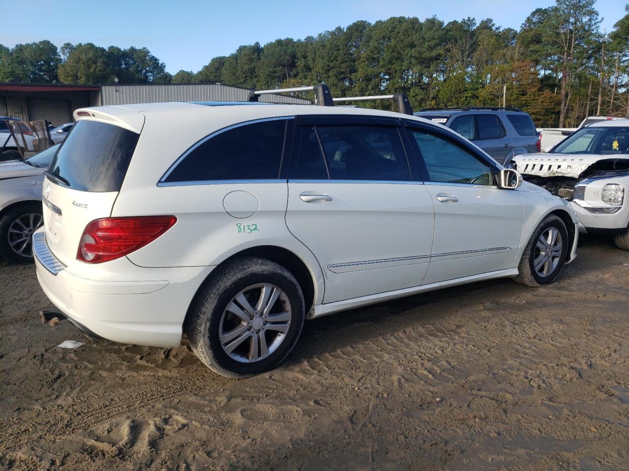 2008 Mercedes-benz R 320 Cdi White vin: 4JGCB22E28A087686