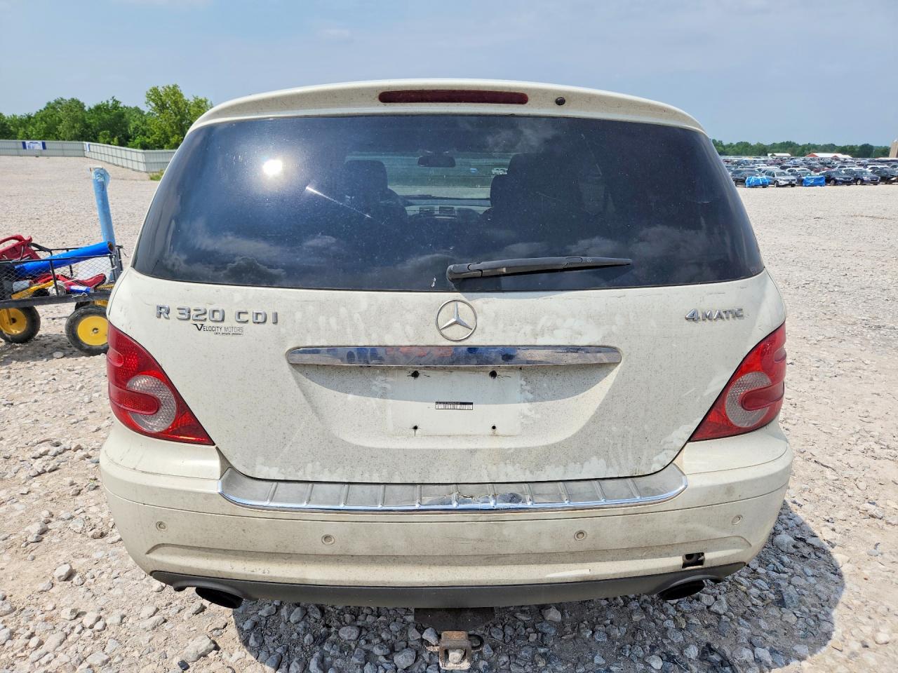 2008 Mercedes-benz R 320 Cdi White vin: 4JGCB22E38A086515