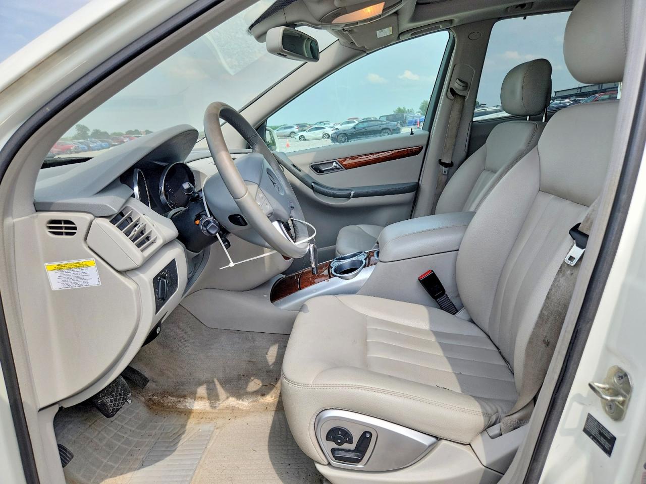 2008 Mercedes-benz R 320 Cdi White vin: 4JGCB22E38A086515
