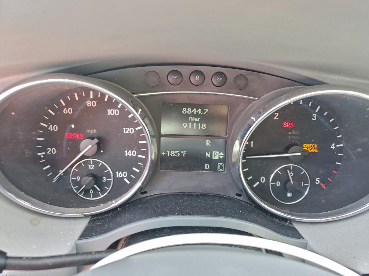 2008 Mercedes-benz R 320 Cdi Silver vin: 4JGCB22E78A082791