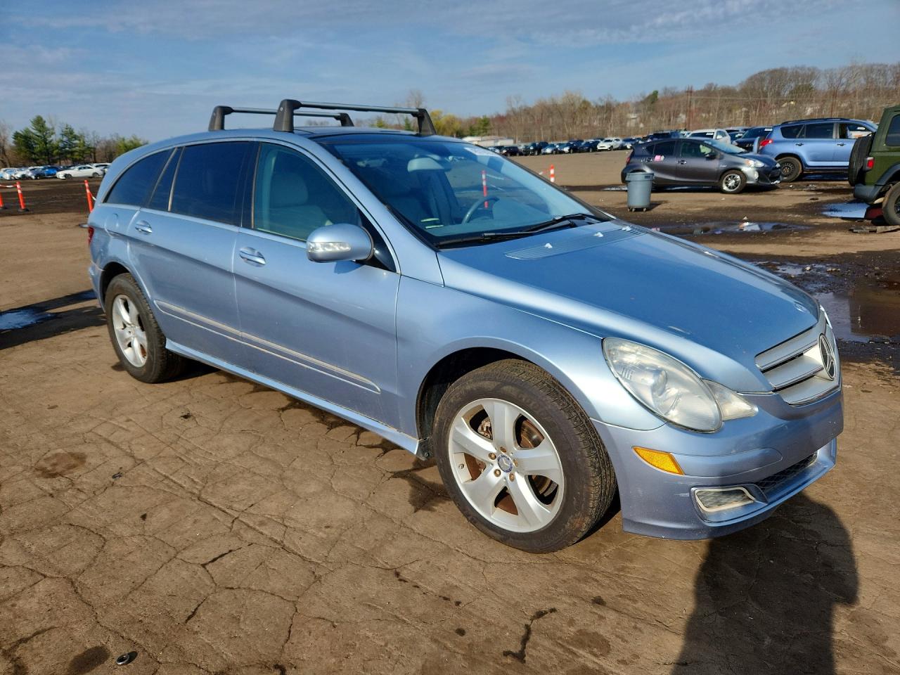 2007 Mercedes-benz R 320 Cdi Blue vin: 4JGCB22E87A044355