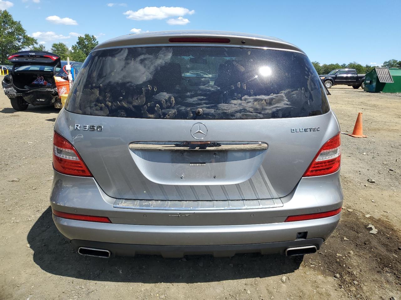 2012 Mercedes-benz R 350 Bluetec Серебряный vin: 4JGCB2FE1CA146231