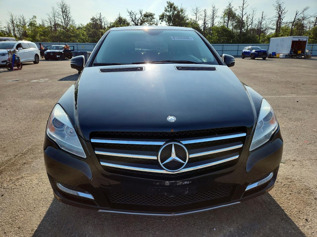 2012 Mercedes-benz R 350 Bluetec Black vin: 4JGCB2FE2CA142463