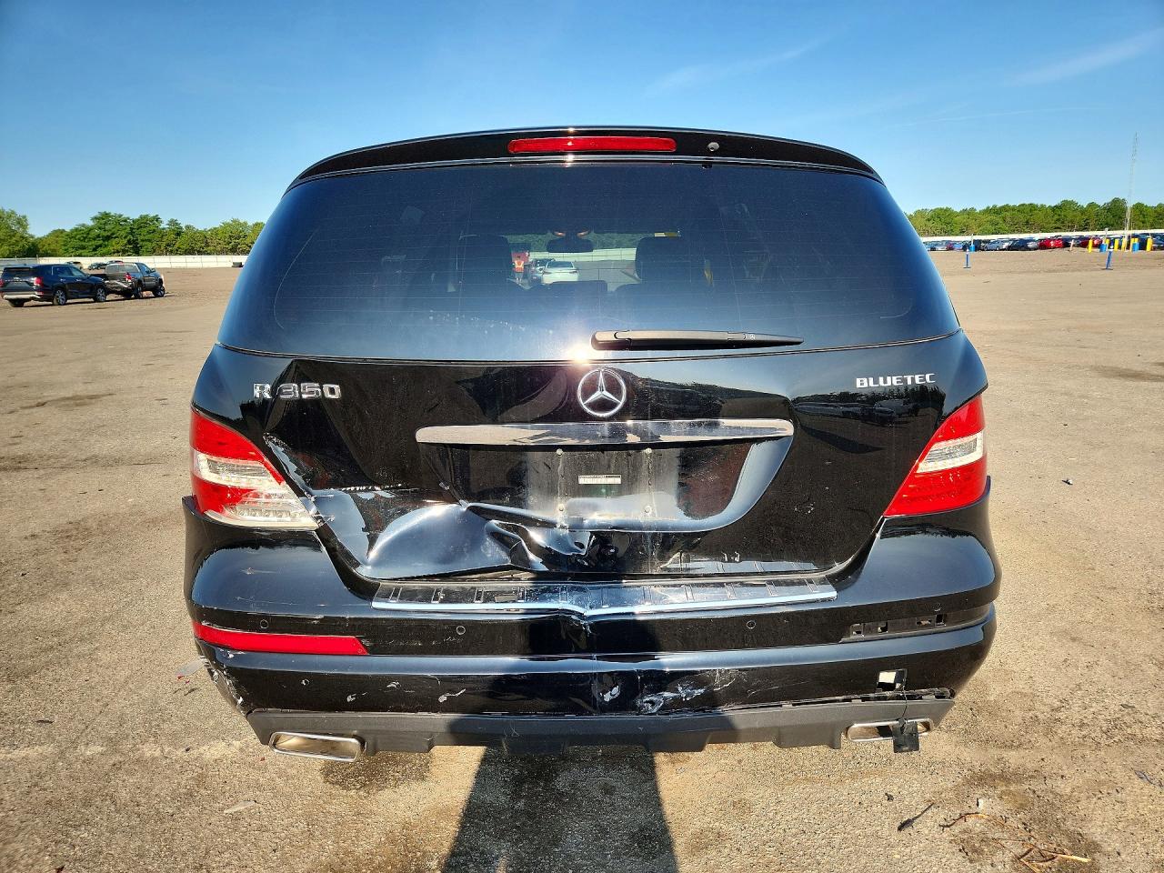 2012 Mercedes-benz R 350 Bluetec Black vin: 4JGCB2FE2CA142463