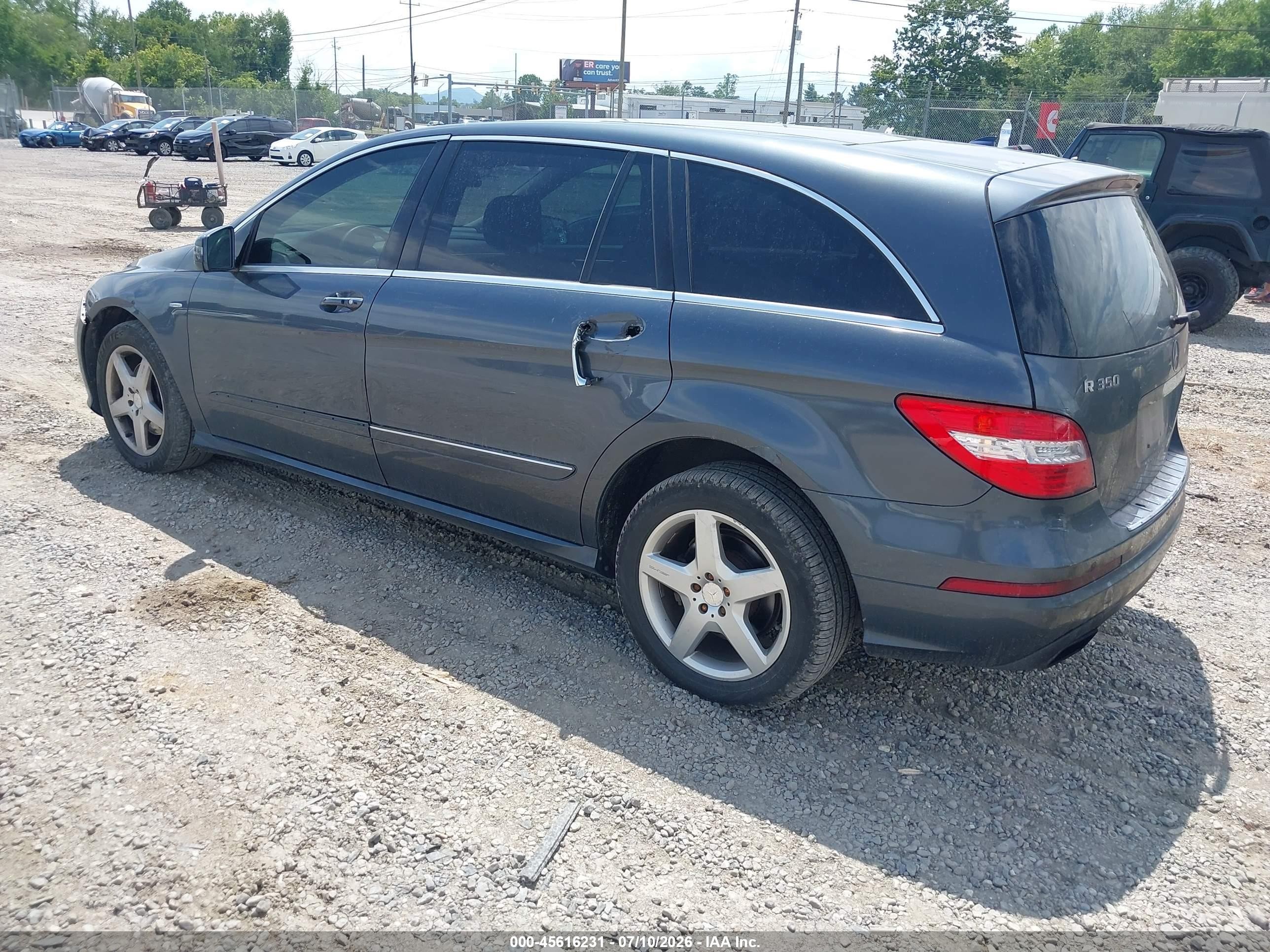 2012 Mercedes-benz R 350 Bluetec 4matic Синий vin: 4JGCB2FE8CA146419