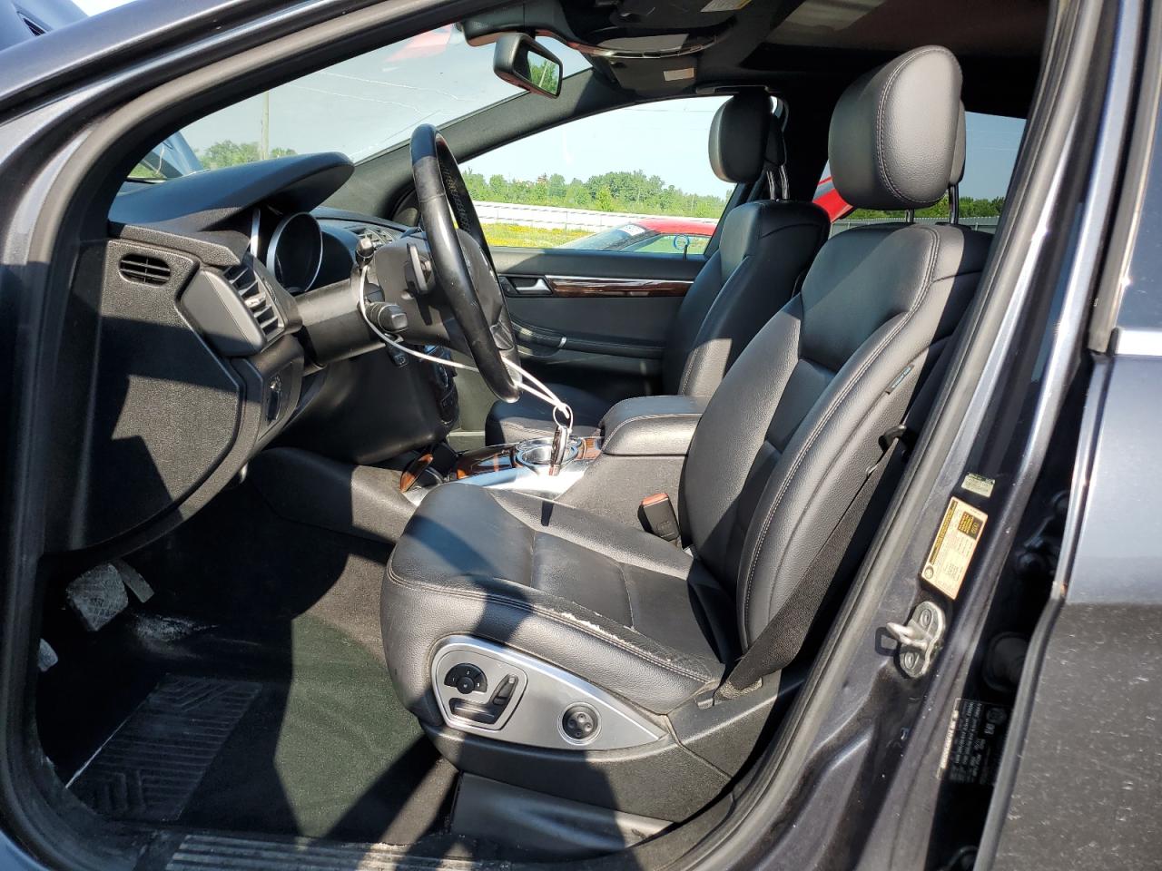 2012 Mercedes-benz R 350 Bluetec   Gray vin: 4JGCB2FE9CA140046