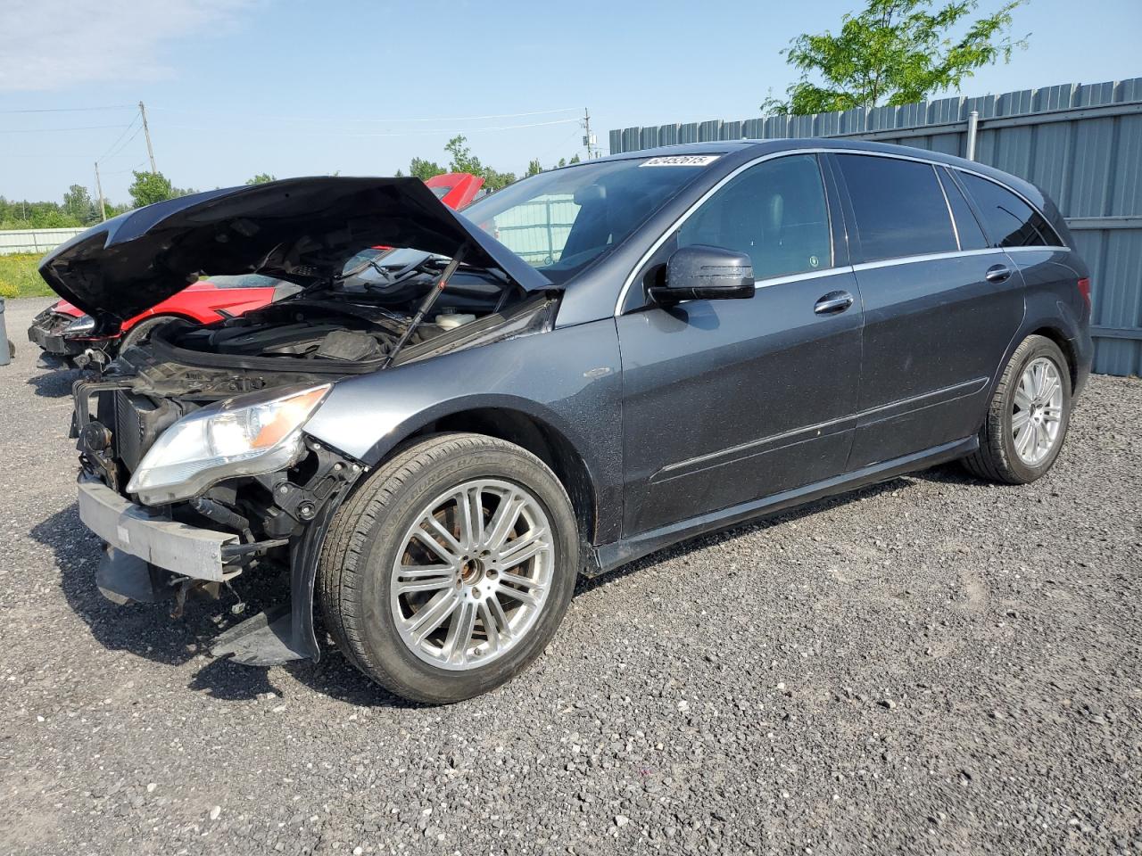 2012 Mercedes-benz R 350 Bluetec   Gray vin: 4JGCB2FE9CA140046