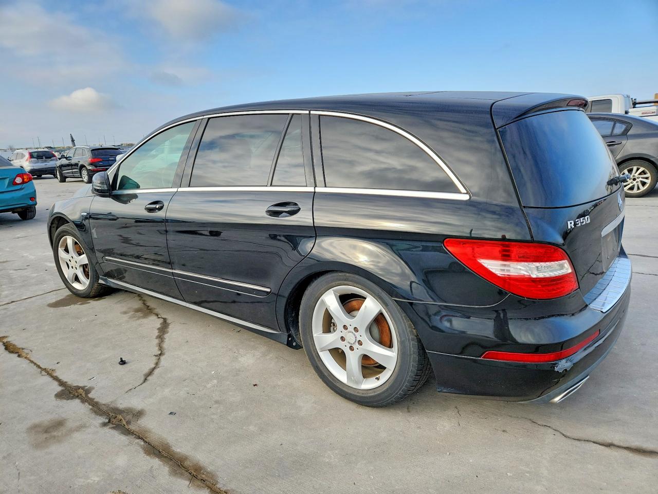 2012 Mercedes Benz R 350 Bluetec Black vin: 4JGCB2FEXCA137513