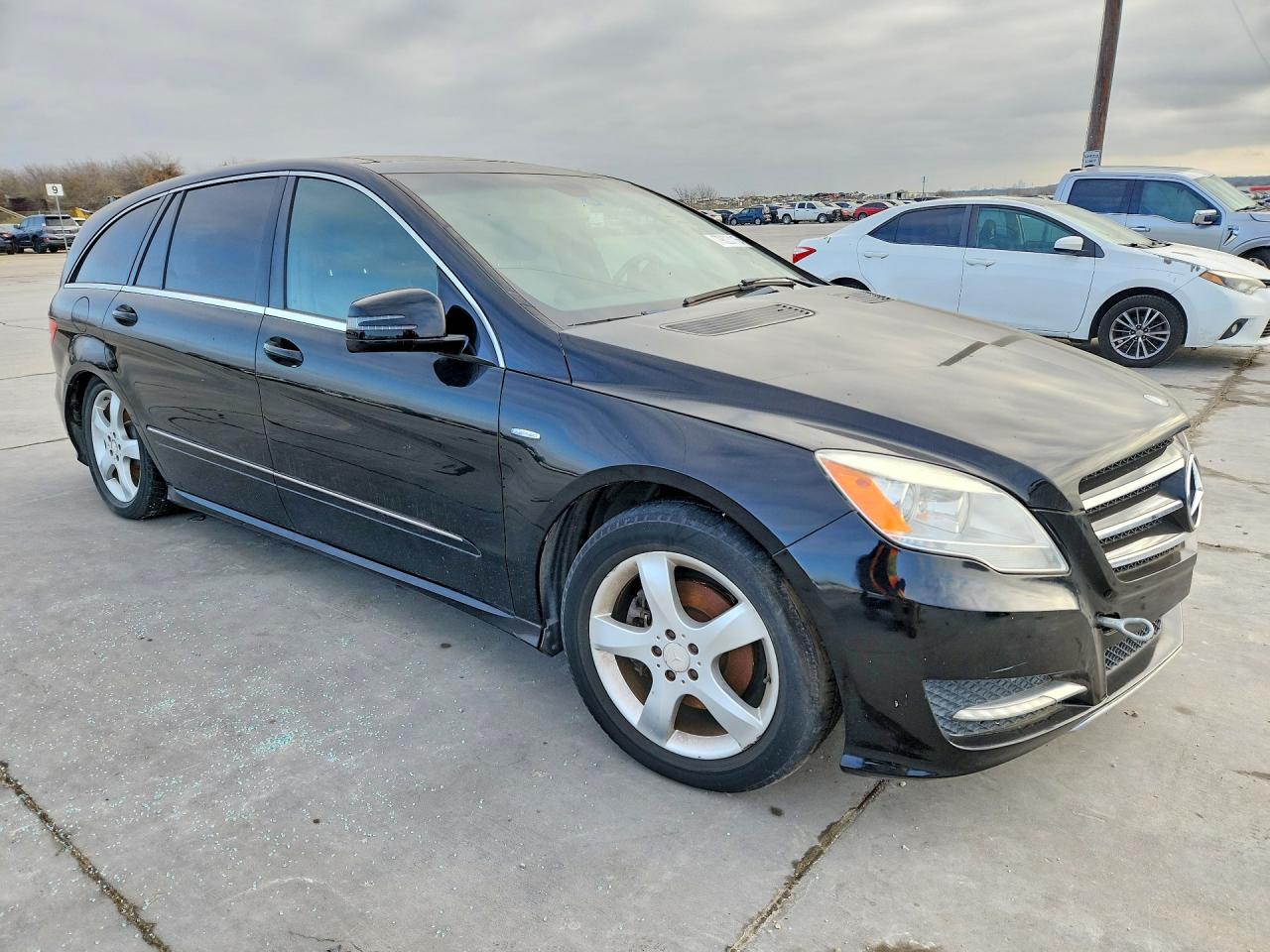 2012 Mercedes Benz R 350 Bluetec Black vin: 4JGCB2FEXCA137513
