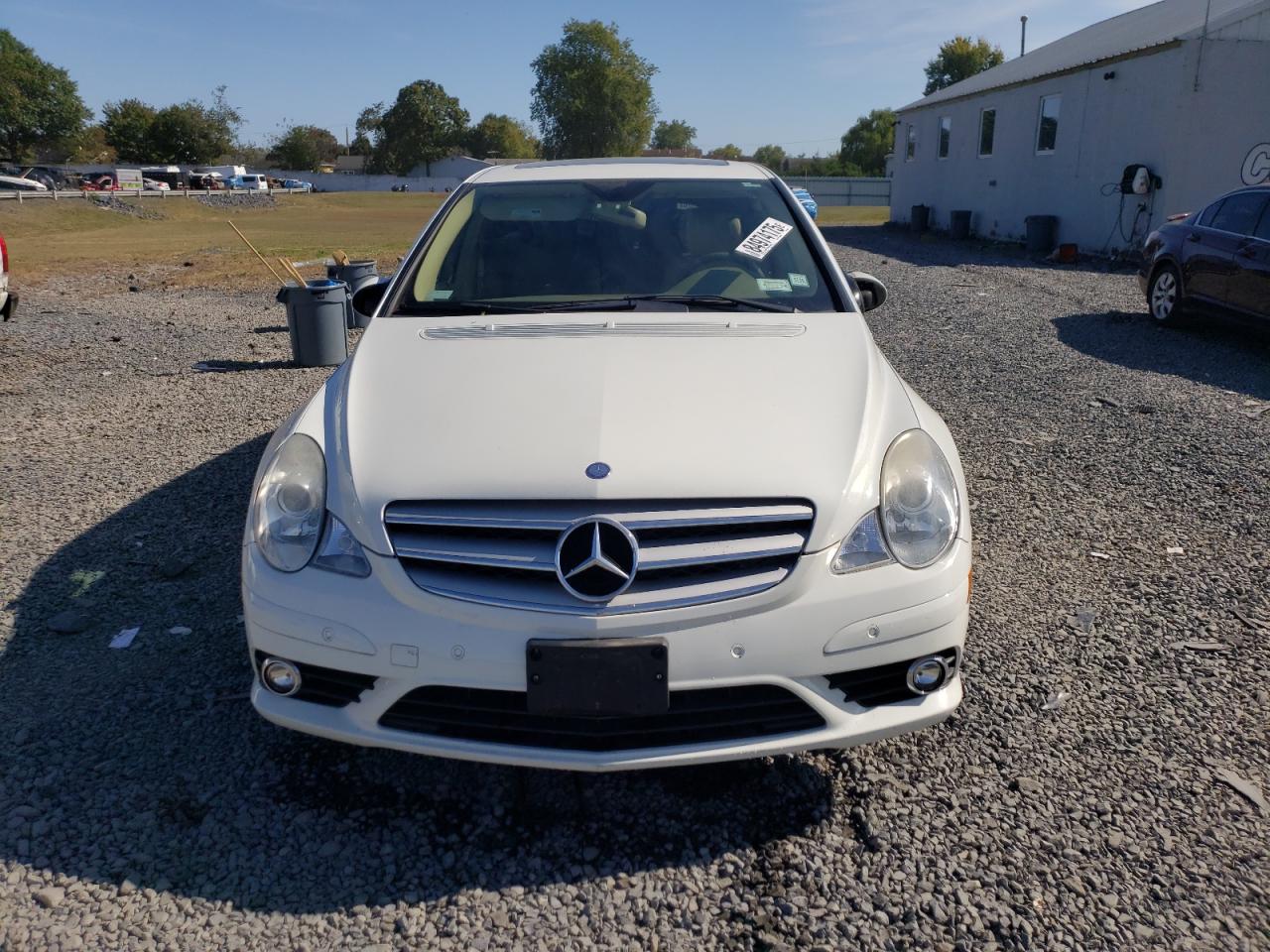2008 Mercedes-benz R 350 White vin: 4JGCB56E08A066962