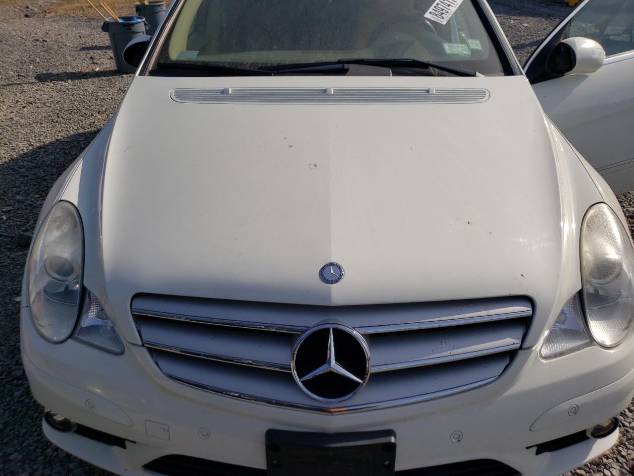 2008 Mercedes-benz R 350 White vin: 4JGCB56E08A066962