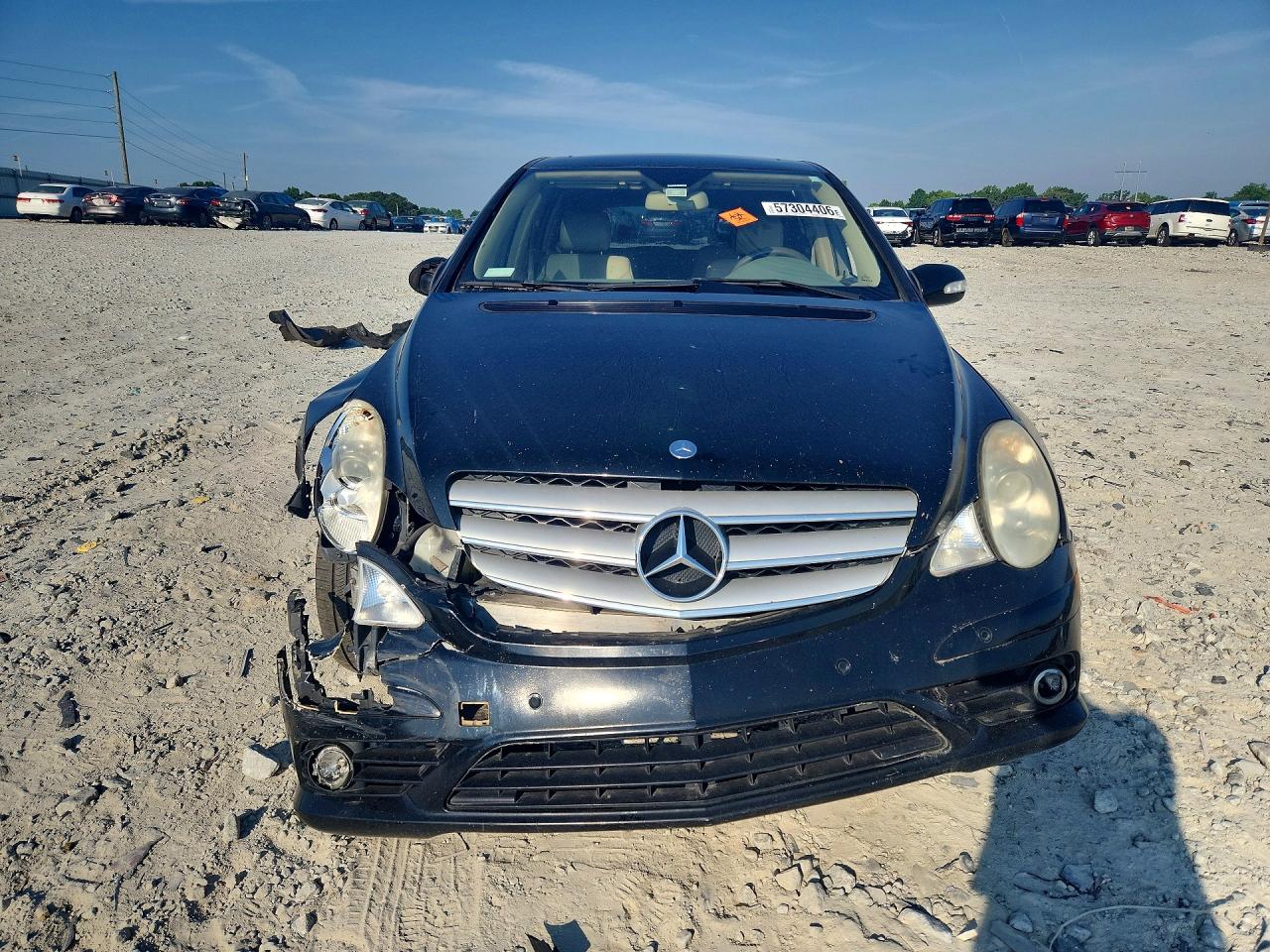 2008 Mercedes-benz R 350 Black vin: 4JGCB56E28A076831