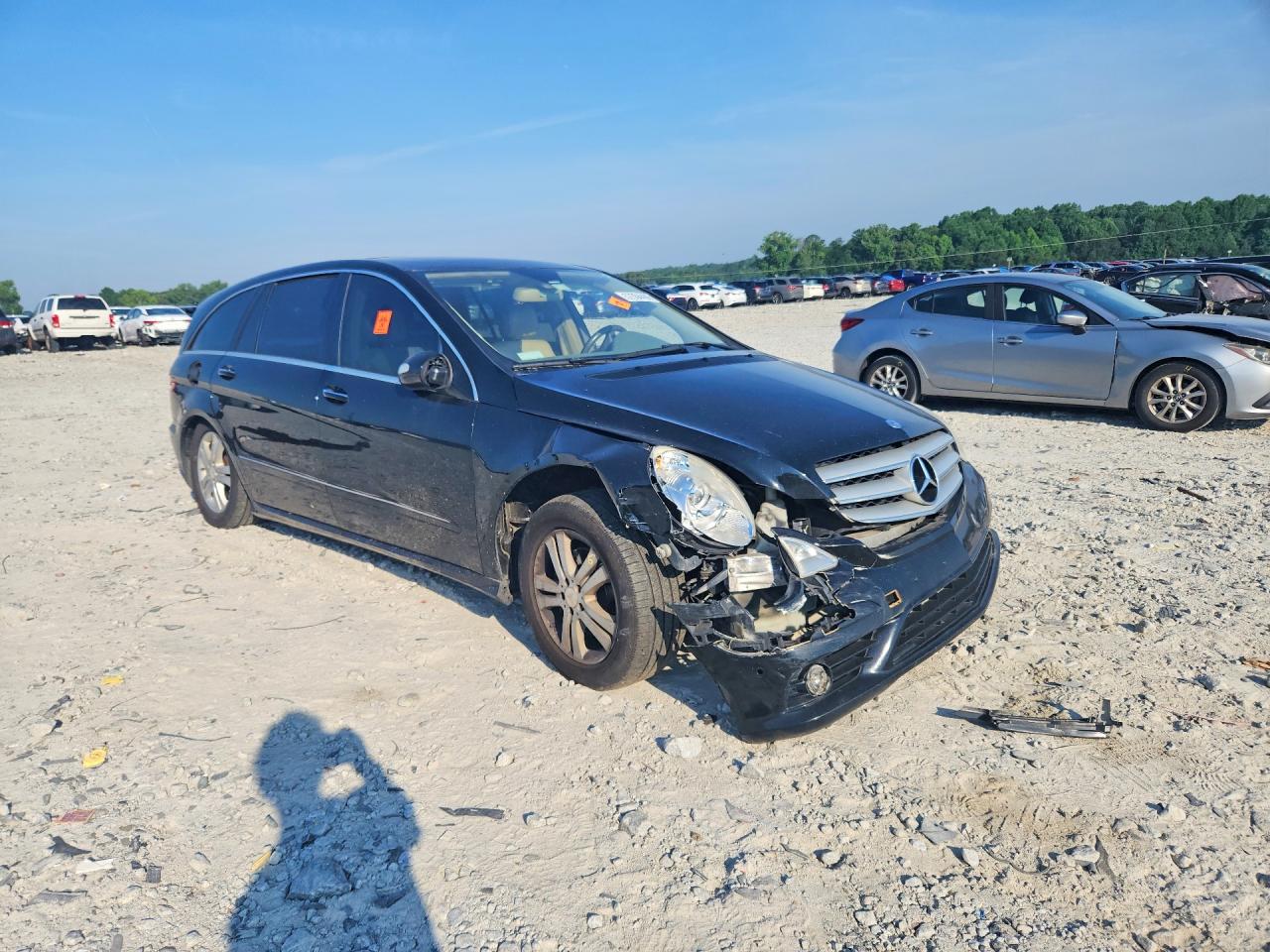 2008 Mercedes-benz R 350 Black vin: 4JGCB56E28A076831