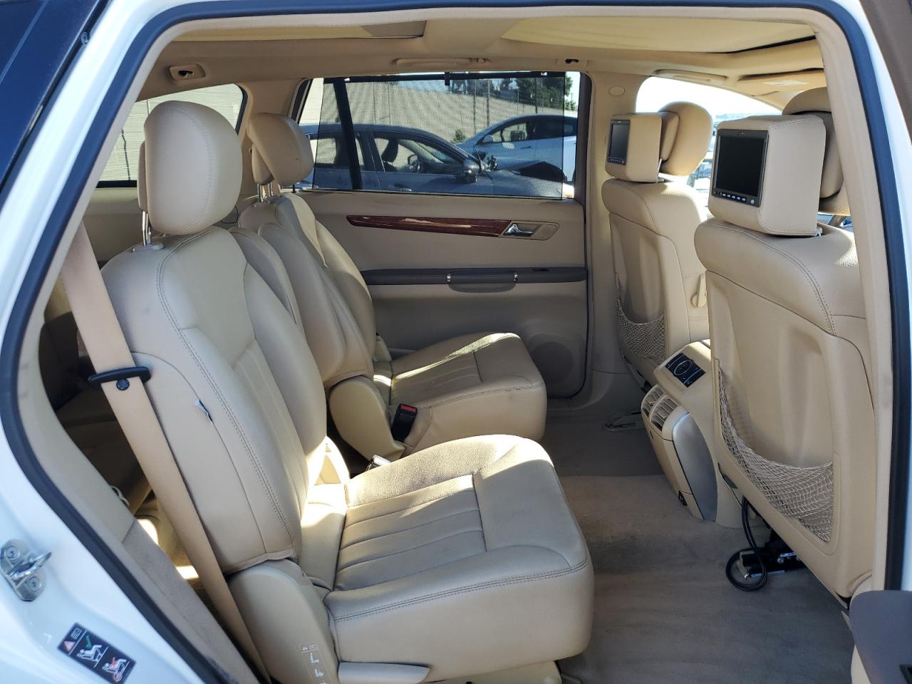 2008 Mercedes-benz R 350 White vin: 4JGCB56E38A066308