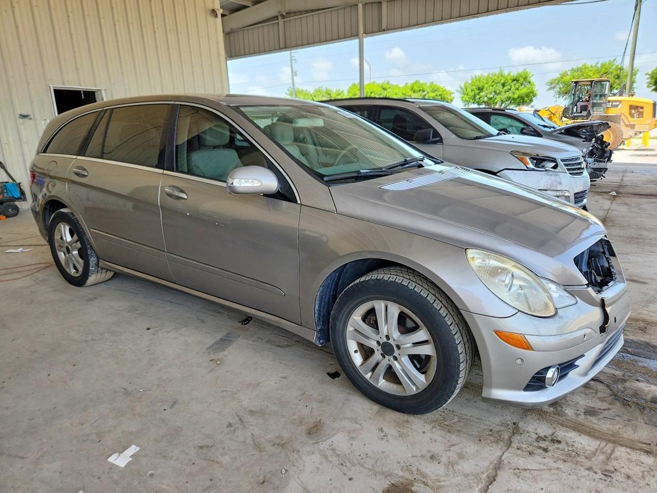 2008 Mercedes-benz R 350 Silver vin: 4JGCB56E38A068138