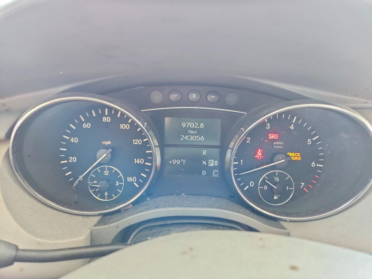 2008 Mercedes-benz R 350 Silver vin: 4JGCB56E38A068138